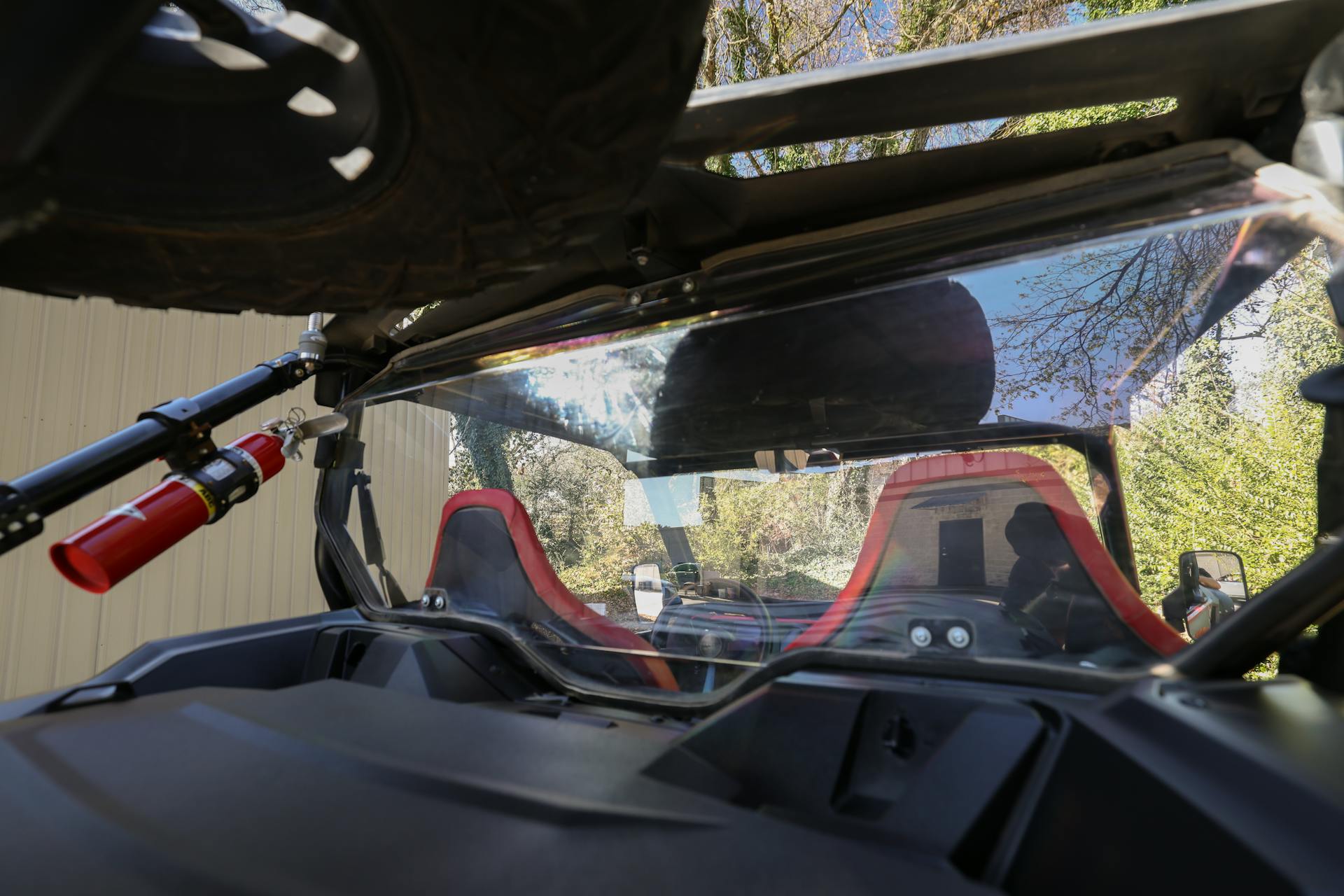 2019 Honda Talon 1000X rear windshield