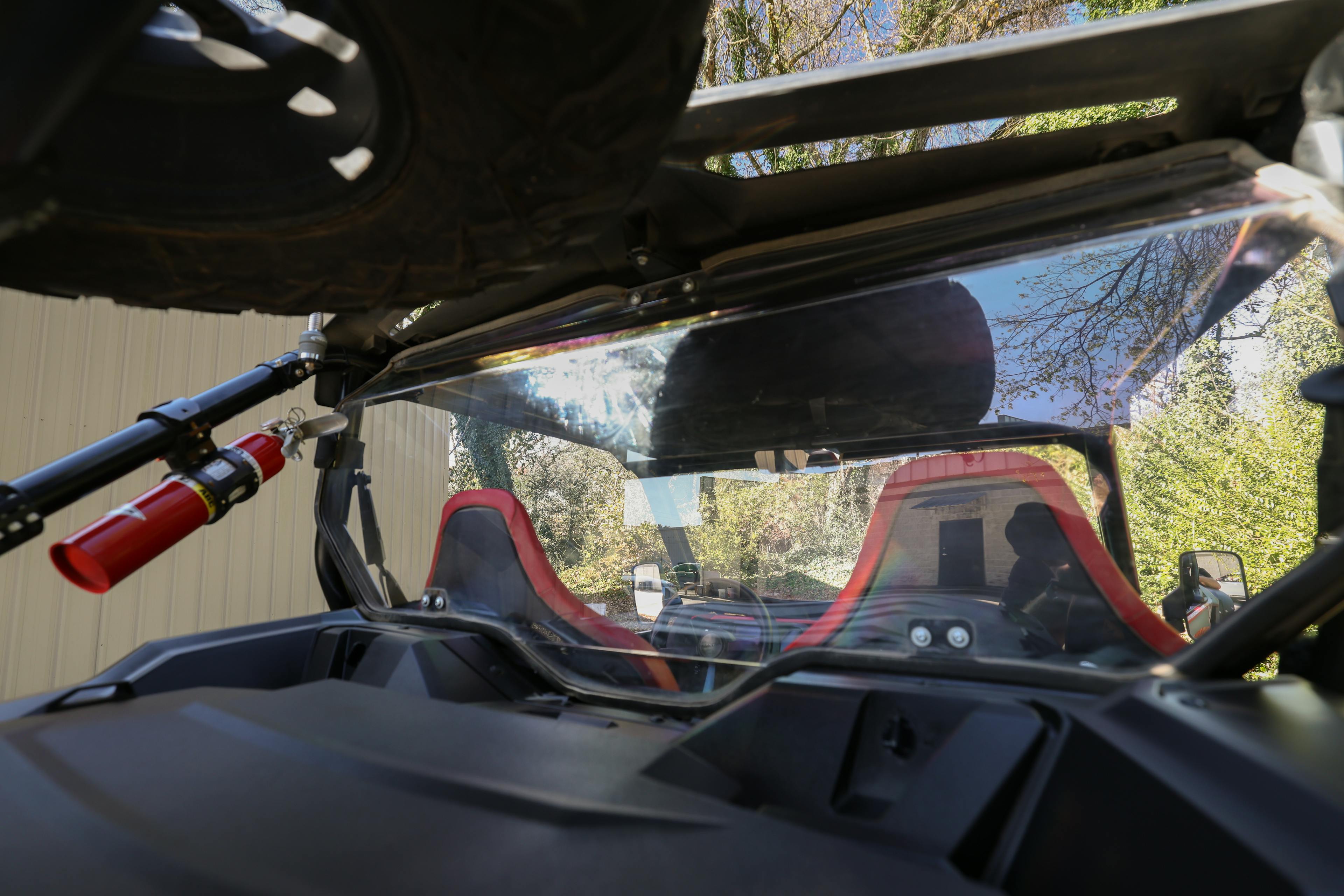 2019 Honda Talon 1000X rear windshield