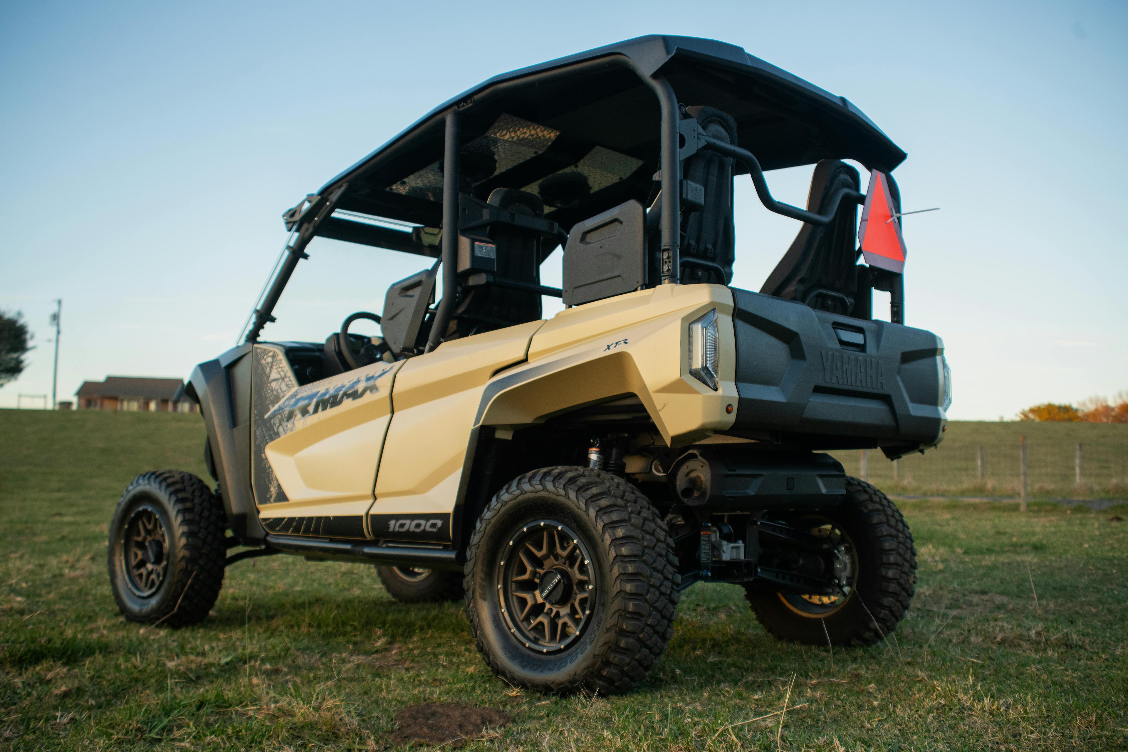 2023 Yamaha RMAX4 1000 XT-R driver rear 3/4