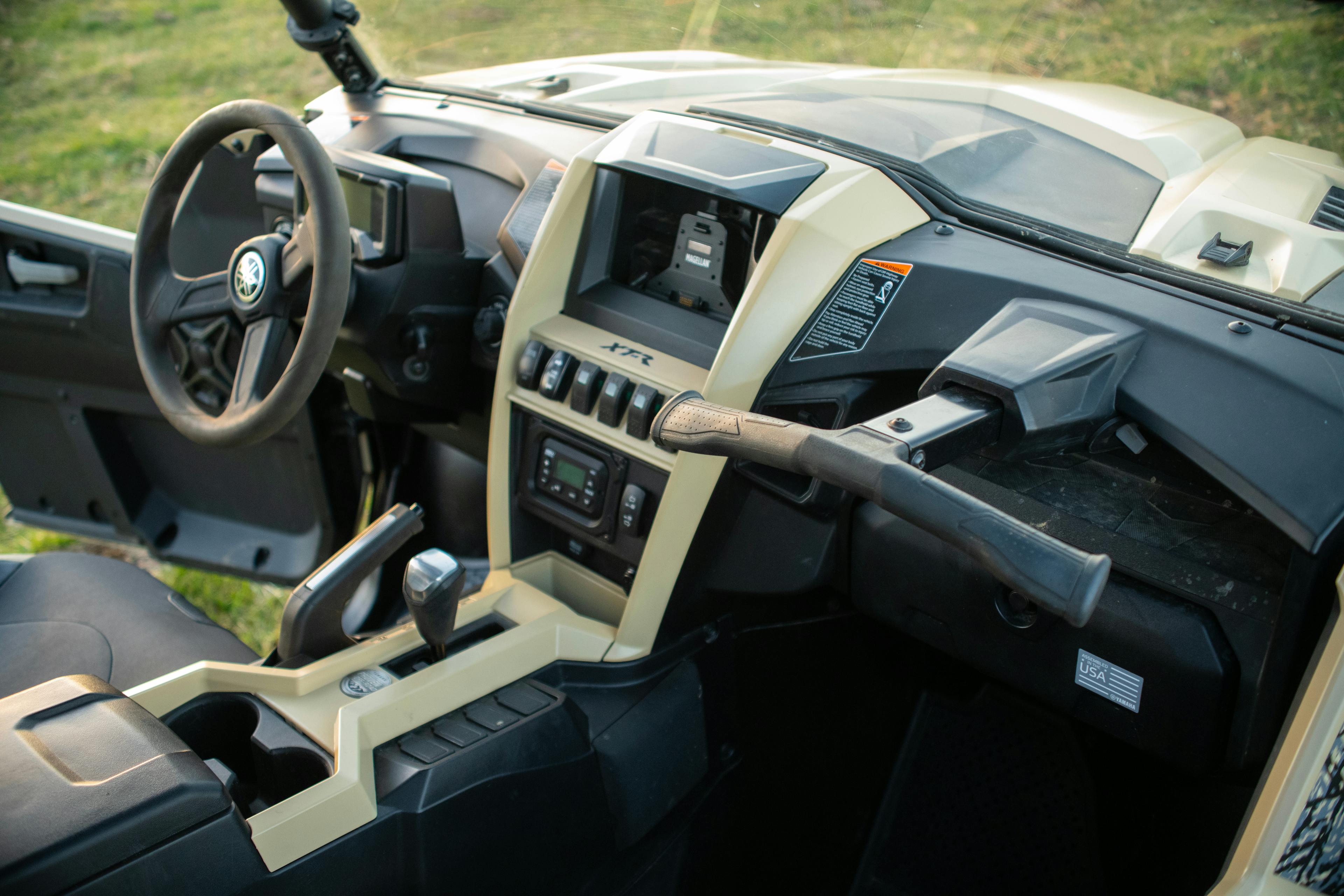 2023 Yamaha RMAX4 1000 XT-R dash passenger