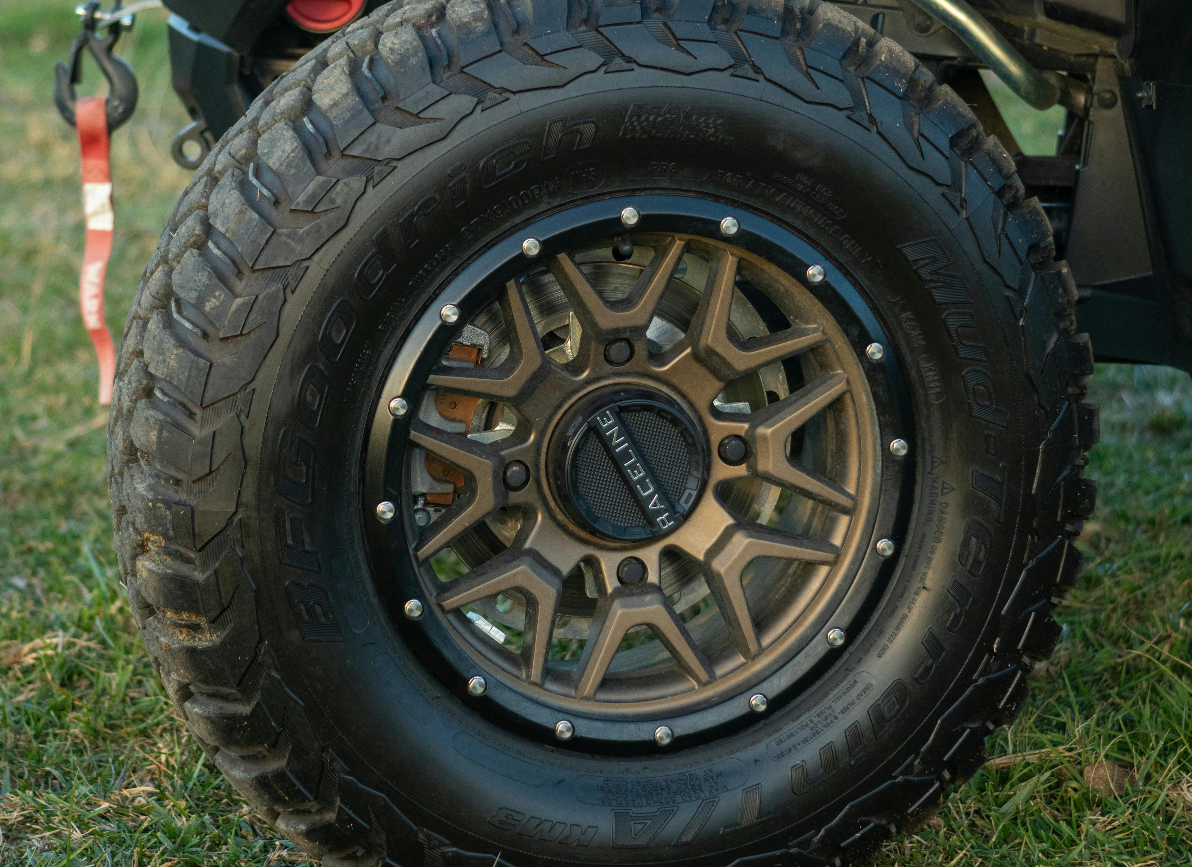 2023 Yamaha RMAX4 1000 XT-R driver front tire