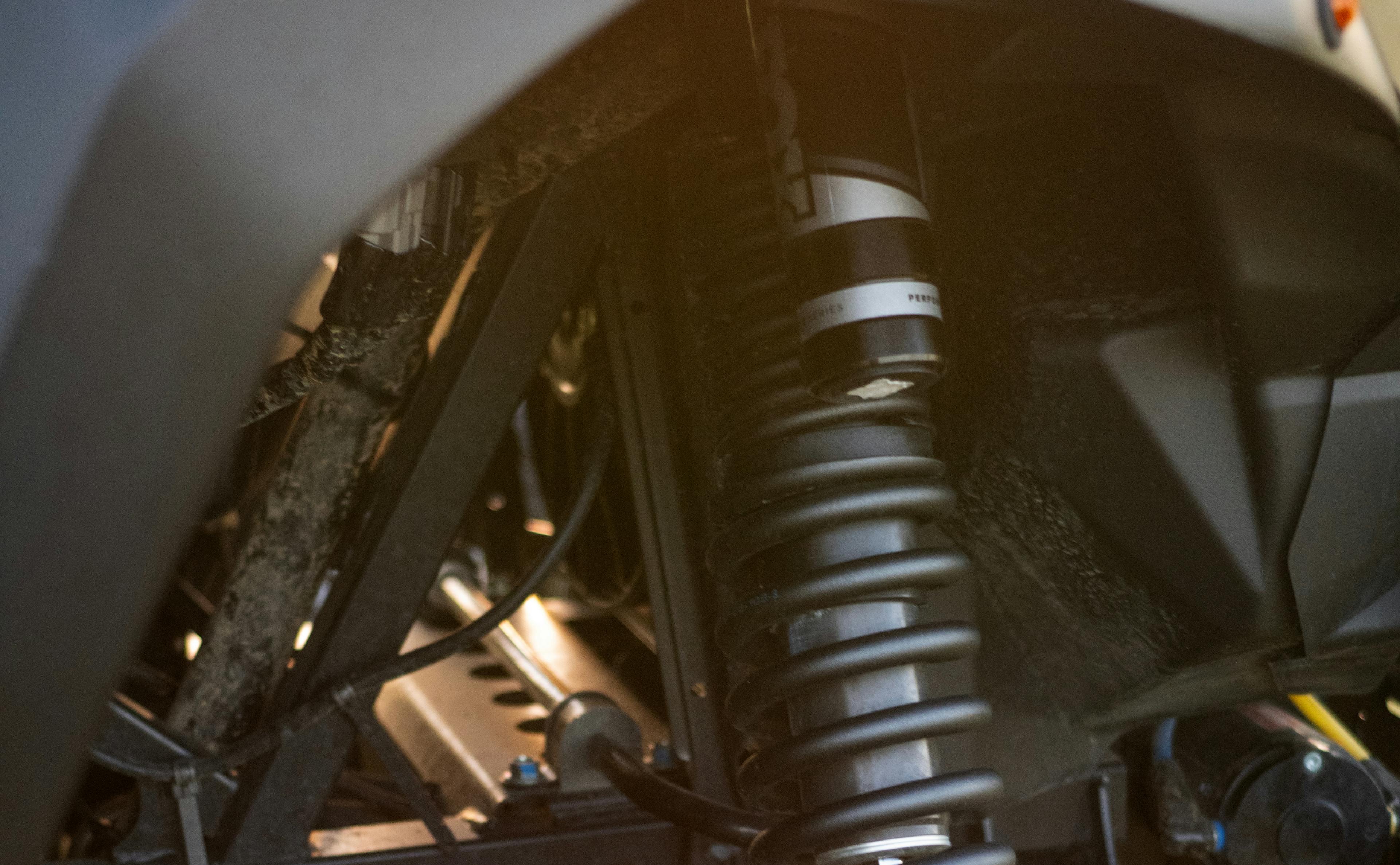 2023 Yamaha RMAX4 1000 XT-R front shock passenger