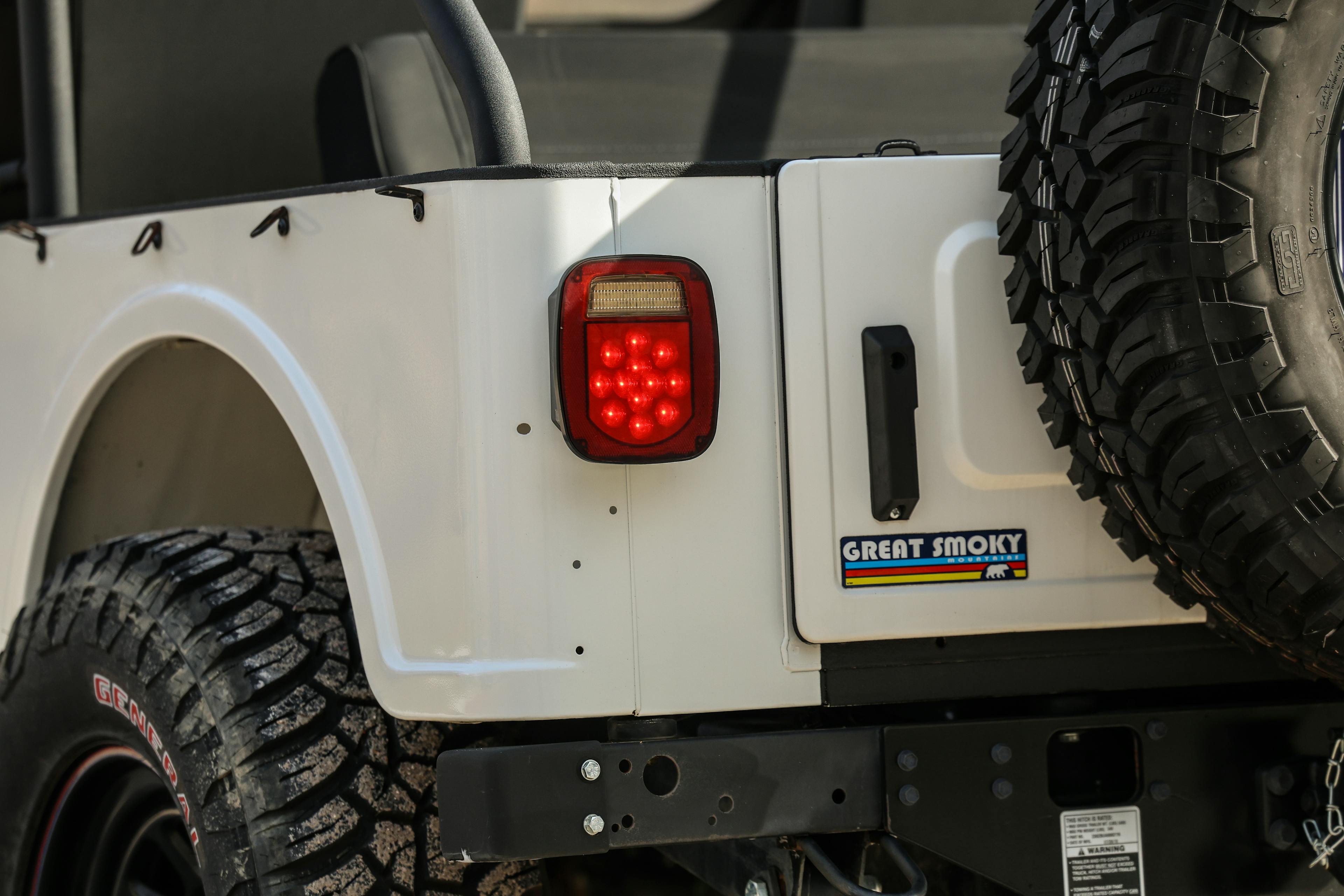 2018 Mahindra Roxor LE driver taillight