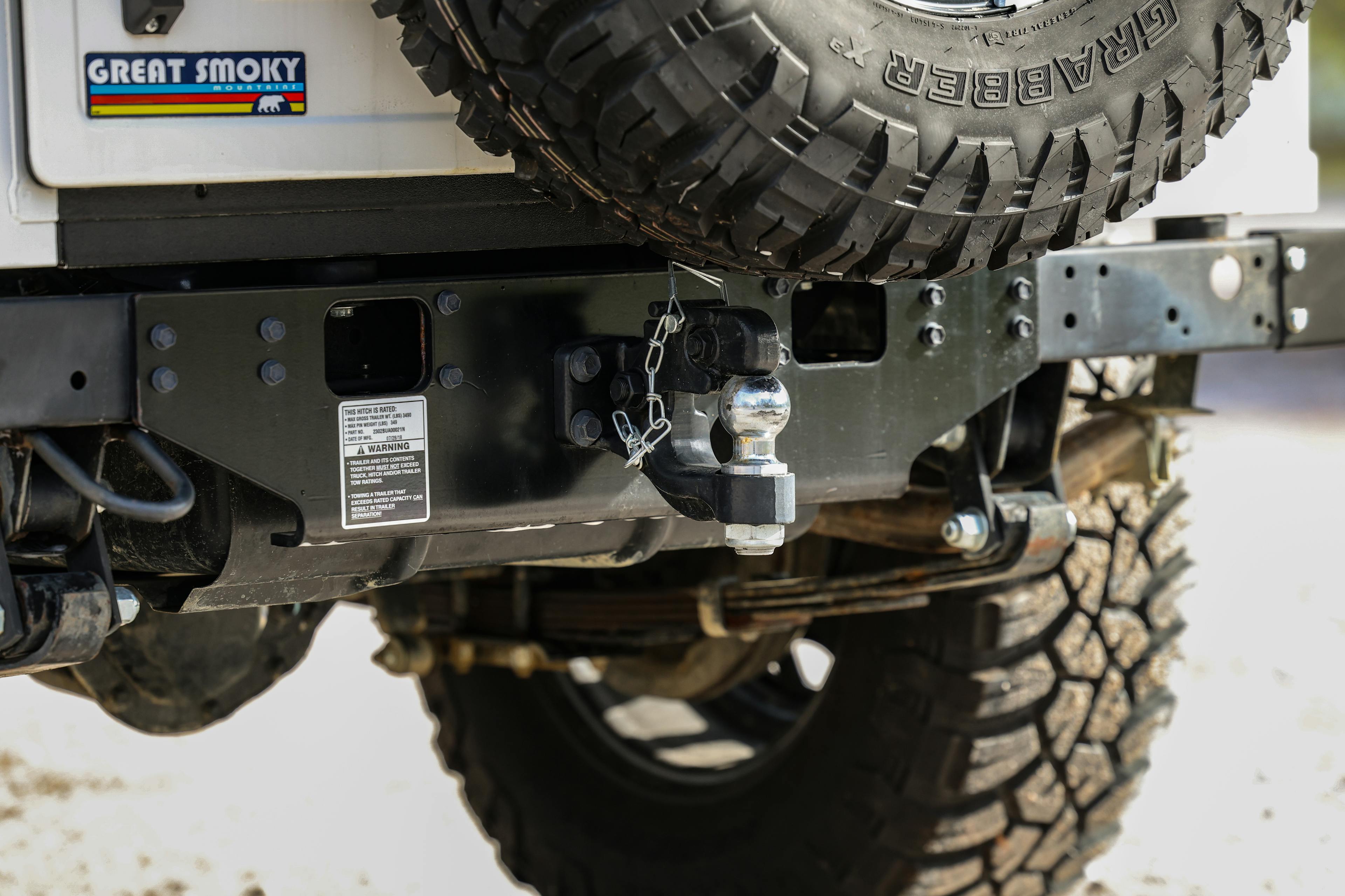 2018 Mahindra Roxor LE hitch