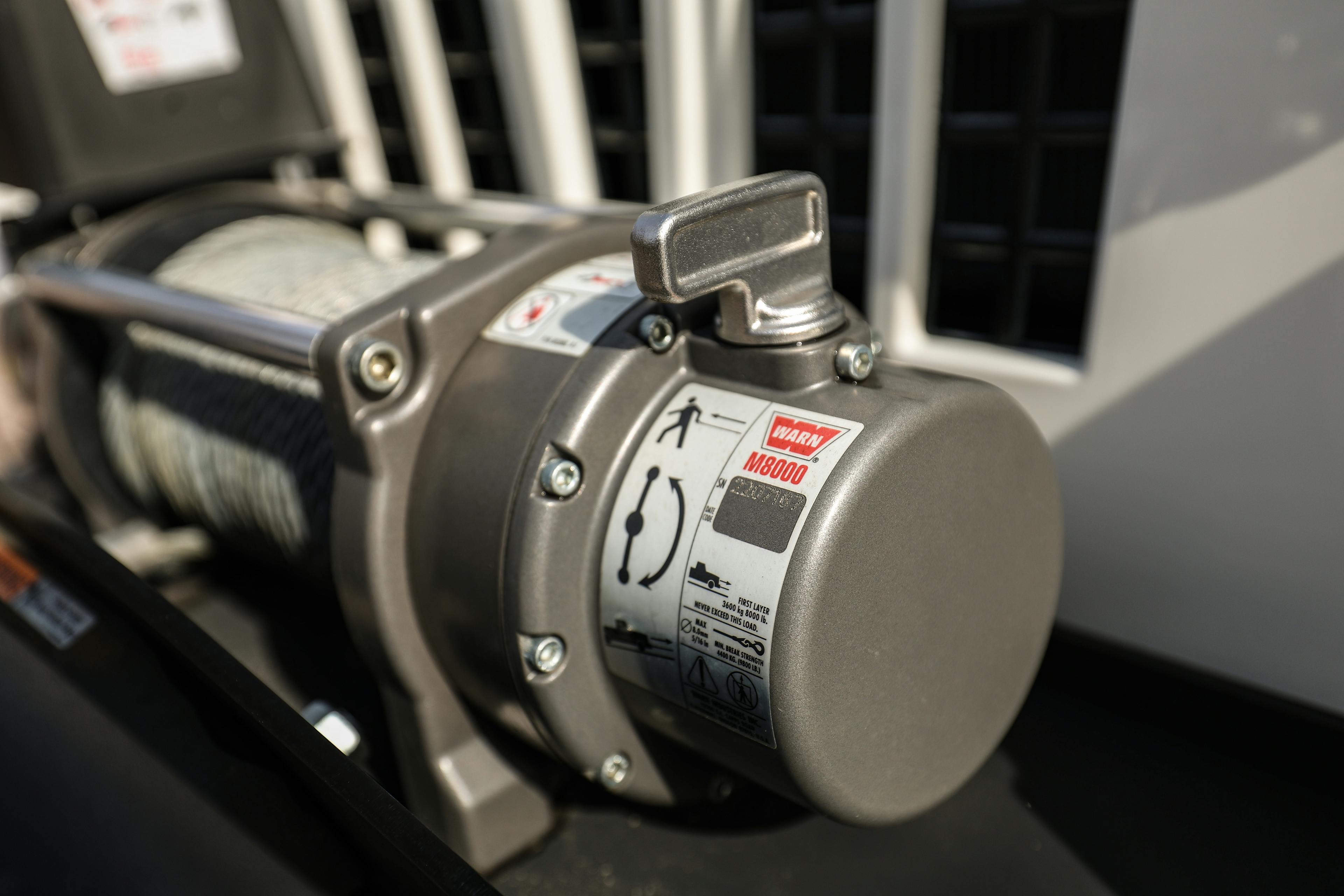 2018 Mahindra Roxor LE winch