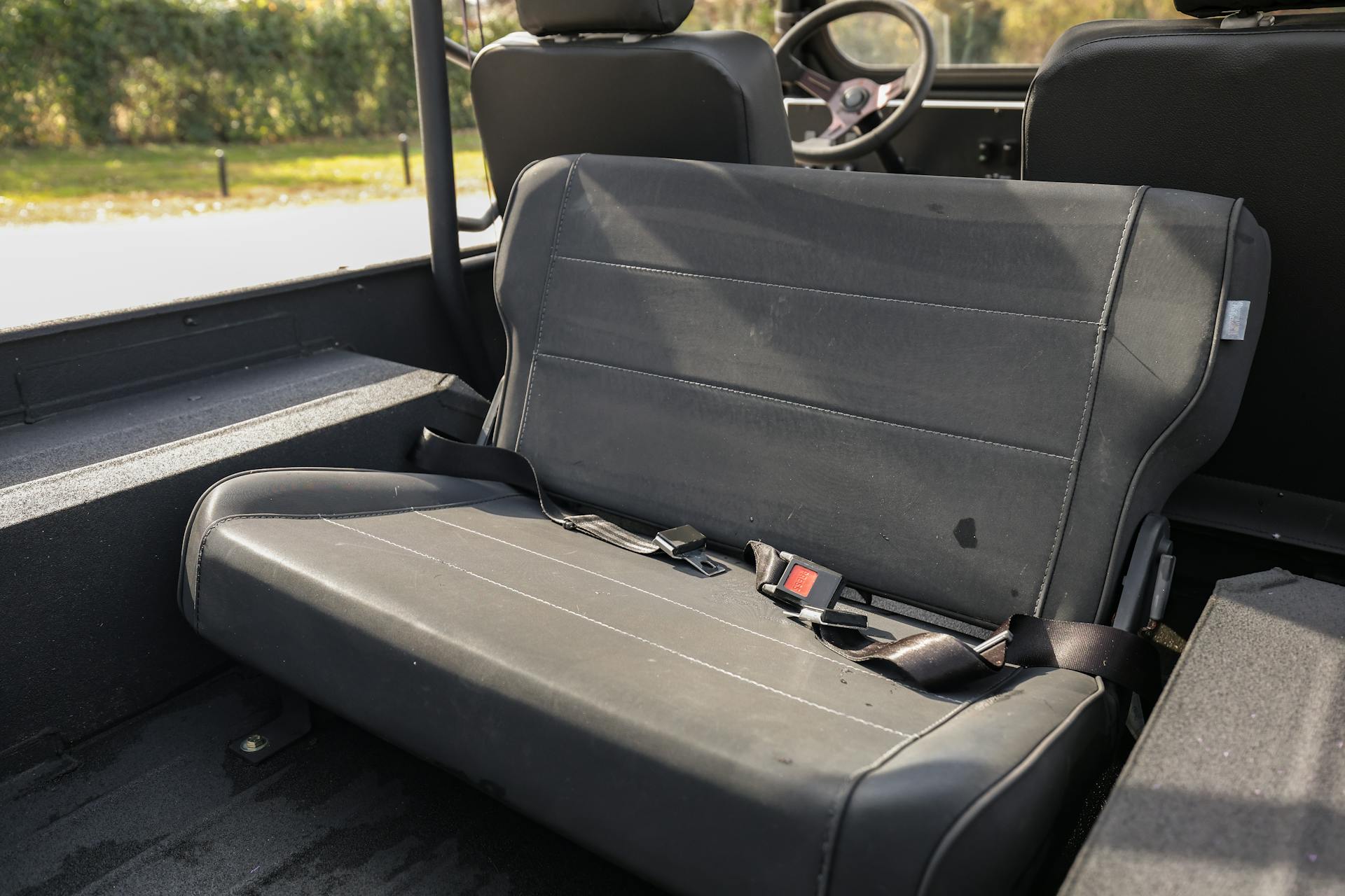 2018 Mahindra Roxor LE back seat