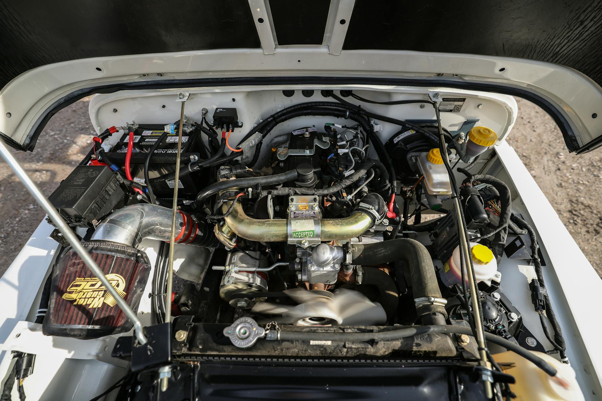 2018 Mahindra Roxor LE engine wide