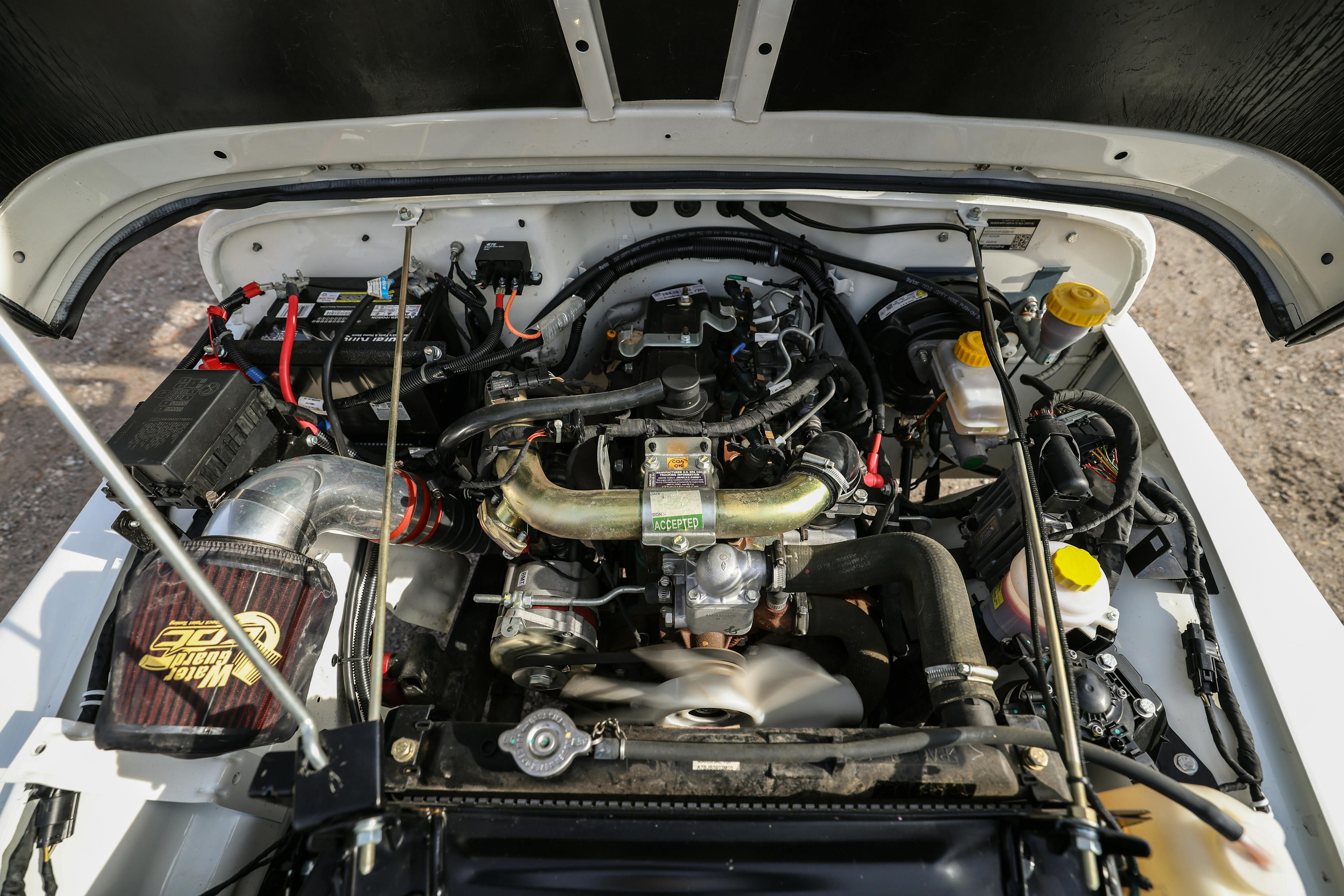 2018 Mahindra Roxor LE engine wide