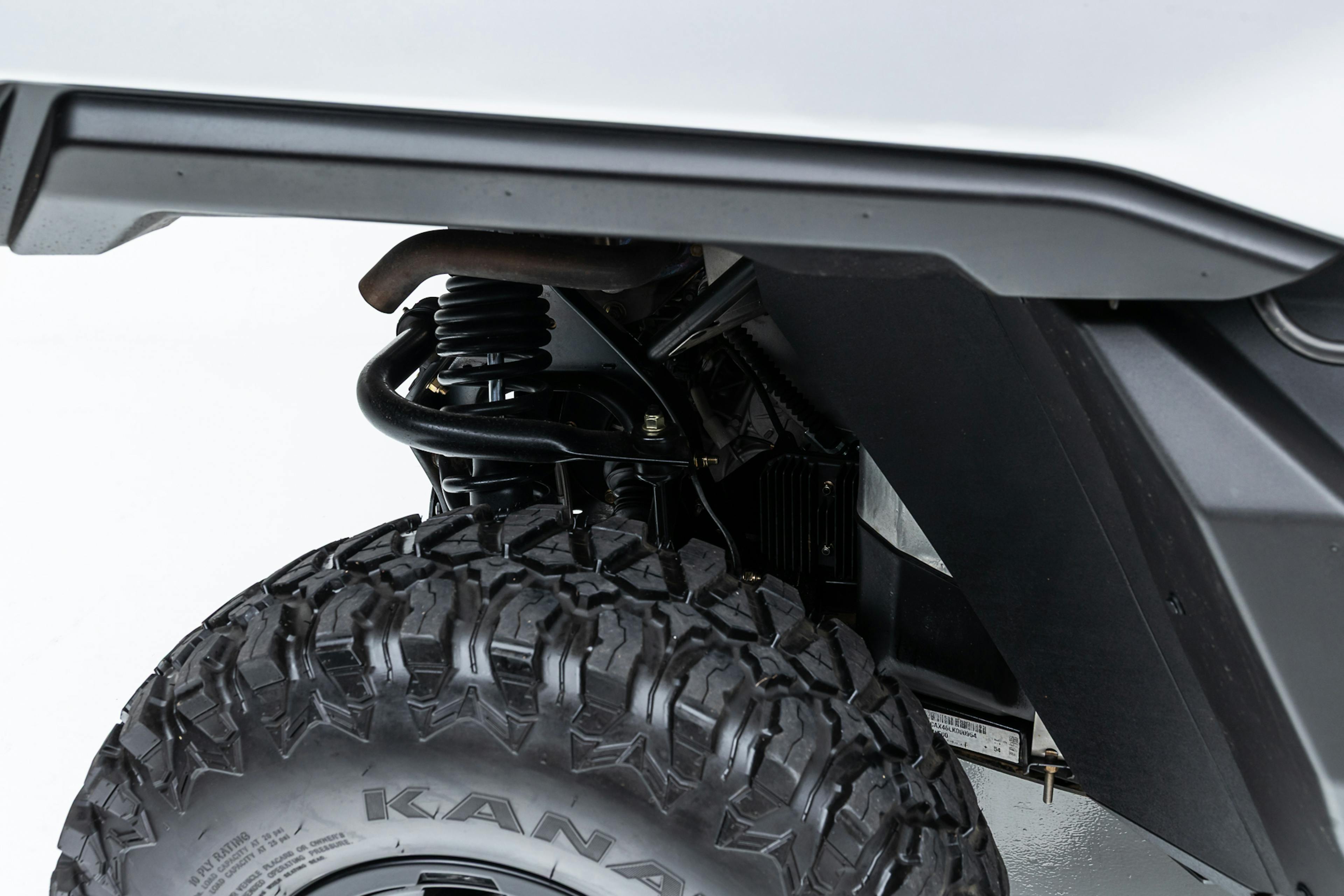 2020 Can-Am Defender Max XT HD10 passenger rear suspension