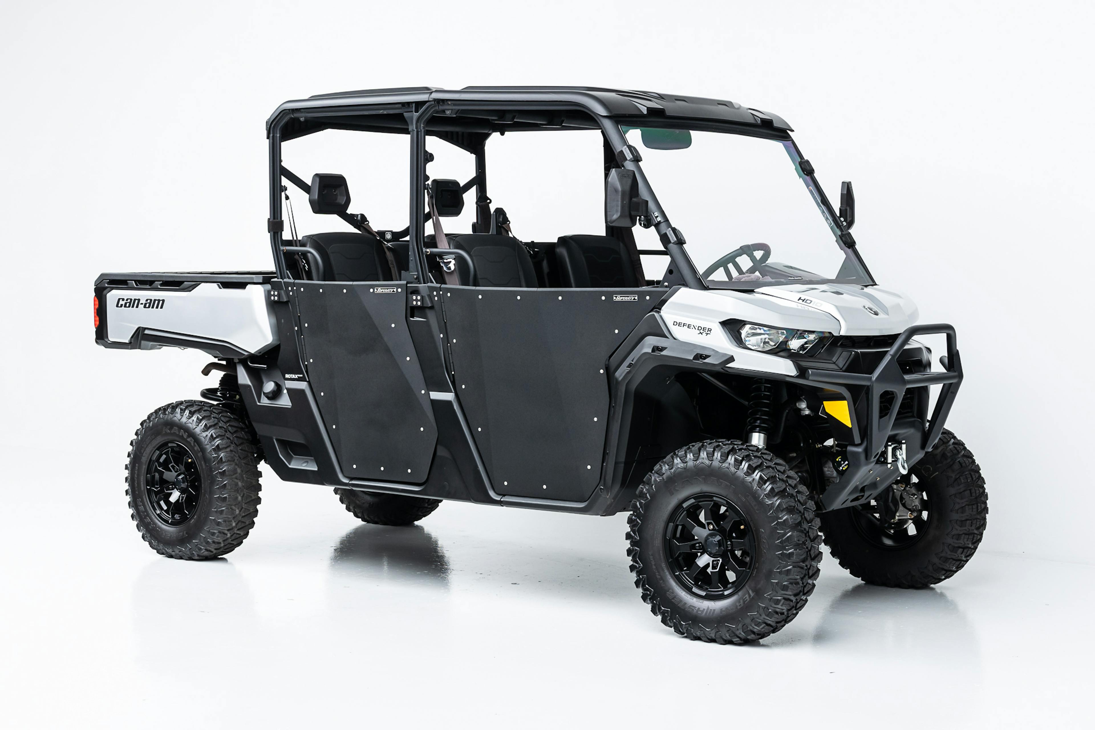2020 Can-Am Defender Max XT HD10 front passenger 3/4 wide