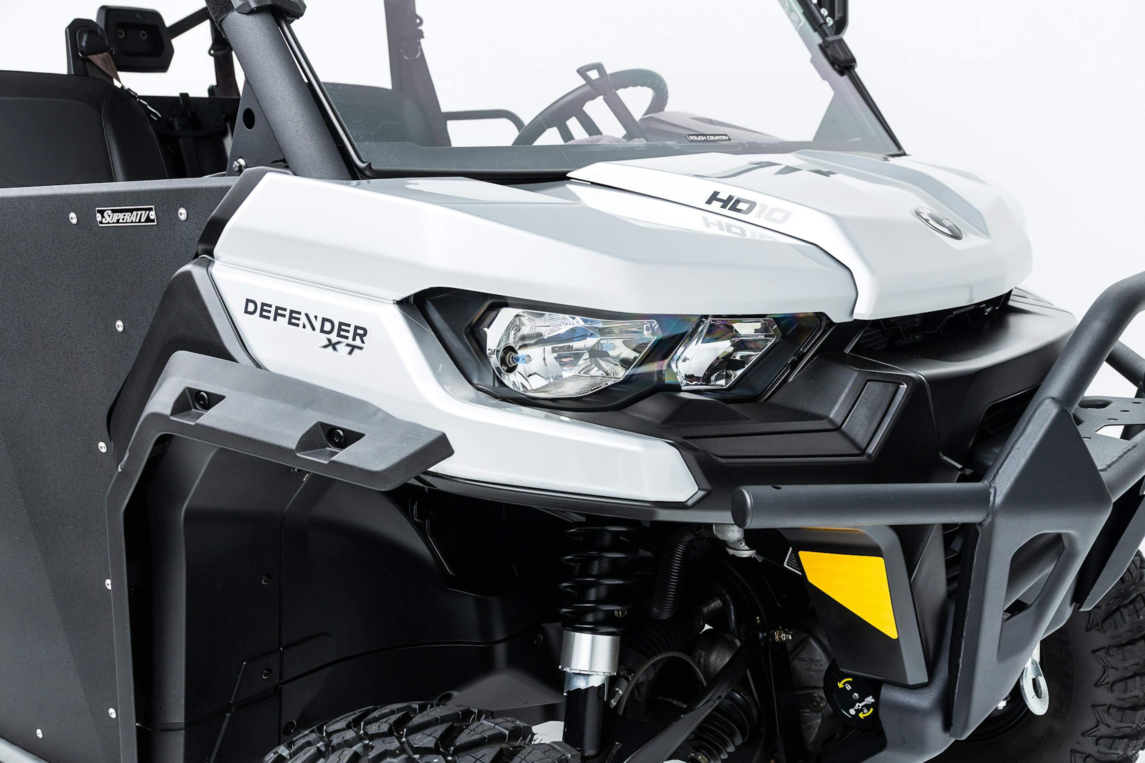 2020 Can-Am Defender Max XT HD10 passenger front detail 