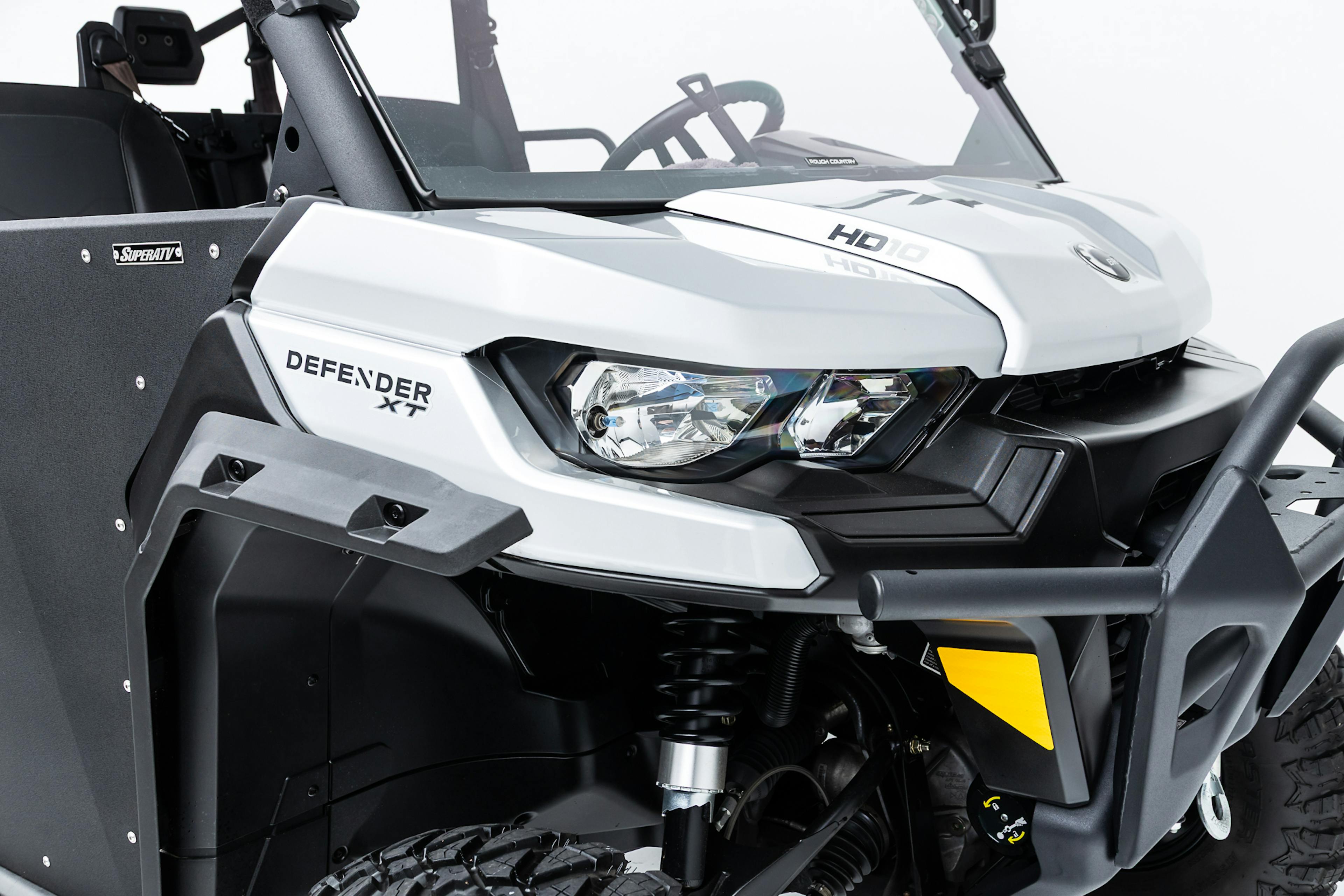 2020 Can-Am Defender Max XT HD10 passenger front detail