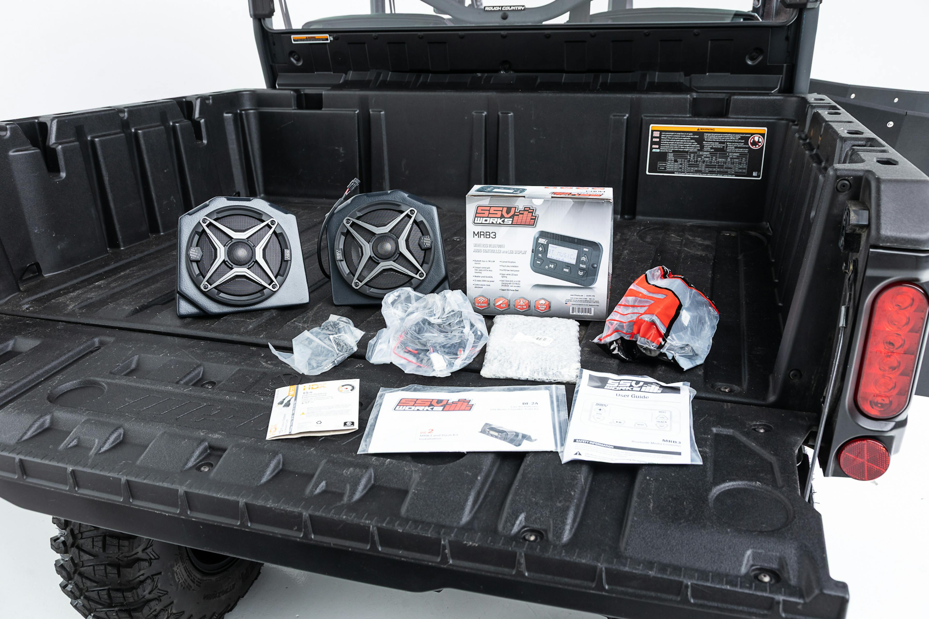2020 Can-Am Defender Max XT HD10 SSV Works stereo kit wide