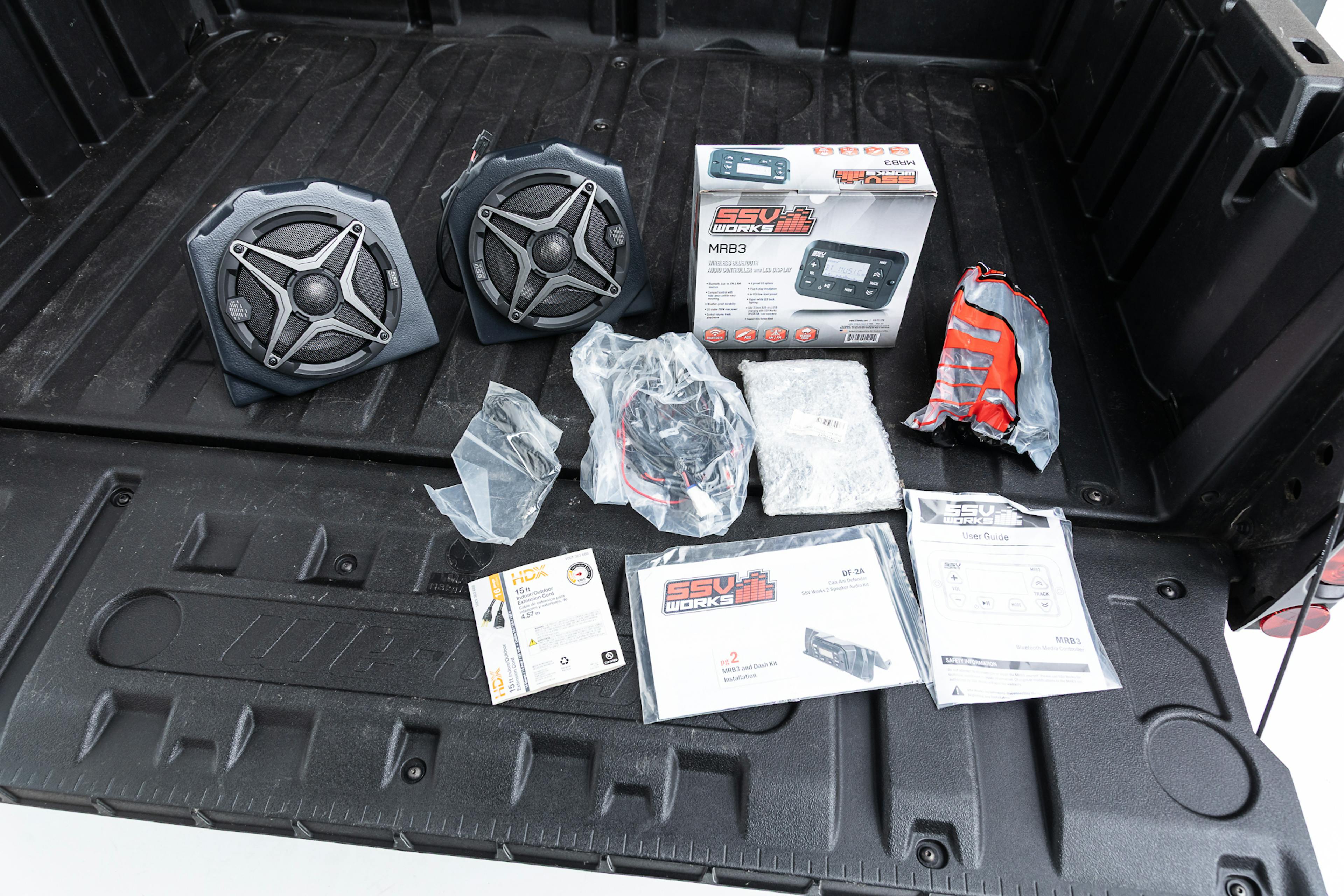 2020 Can-Am Defender Max XT HD10 SSV works stereo kit