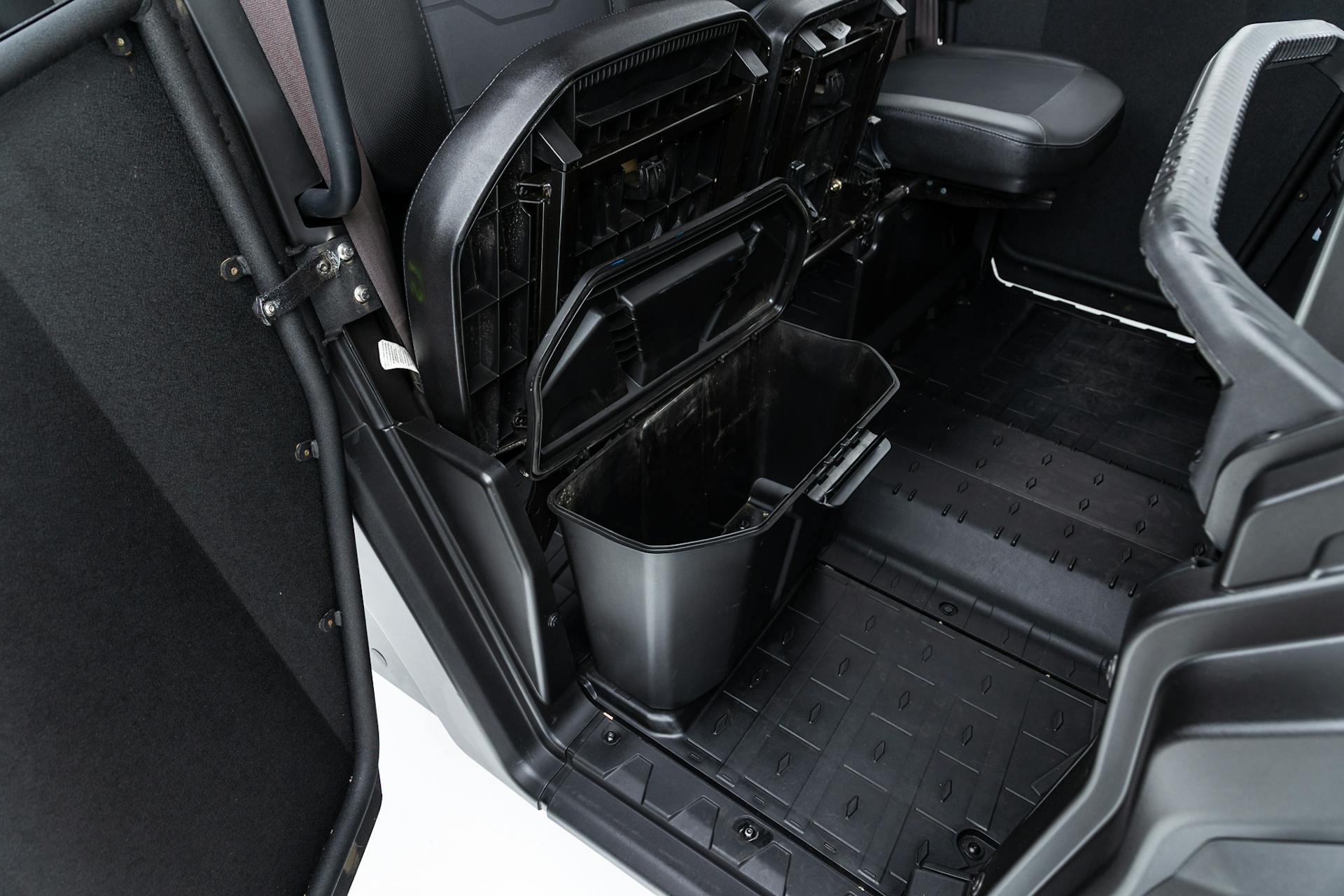 2020 Can-Am Defender Max XT HD10 under seat storage bucket