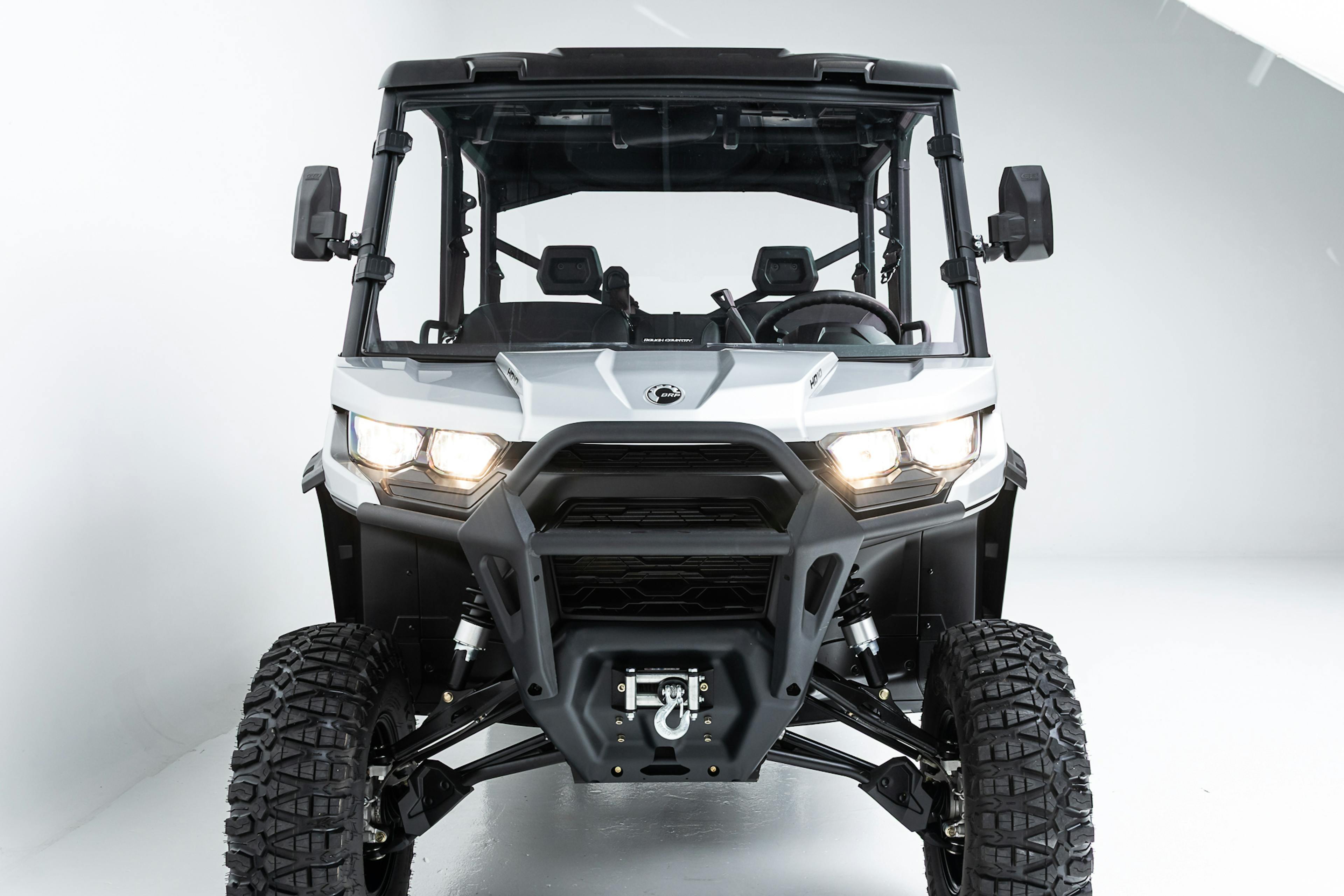 2020 Can-Am Defender Max XT HD10 front lights on 