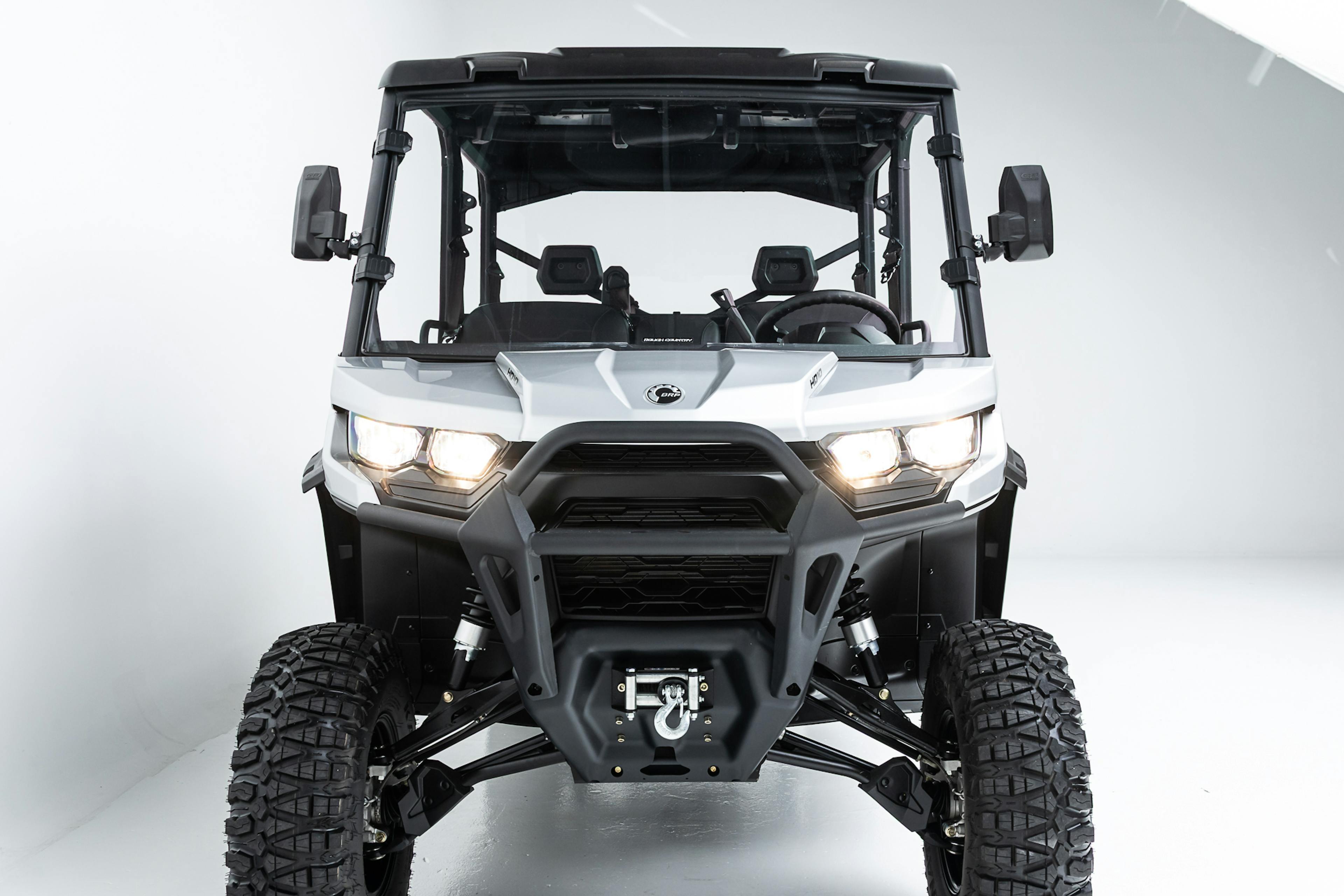 2020 Can-Am Defender Max XT HD10 front lights on