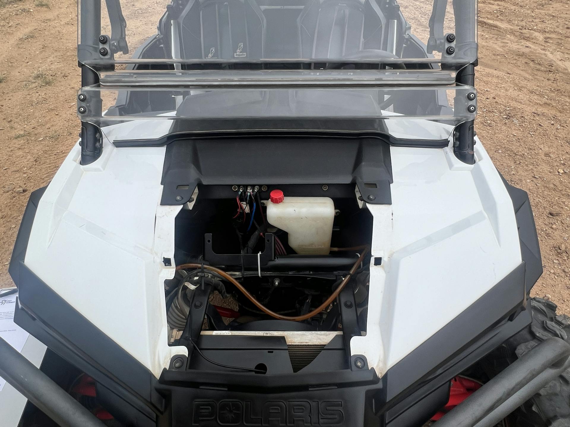 2017 Polaris RZR XP1000 EPS front hood off