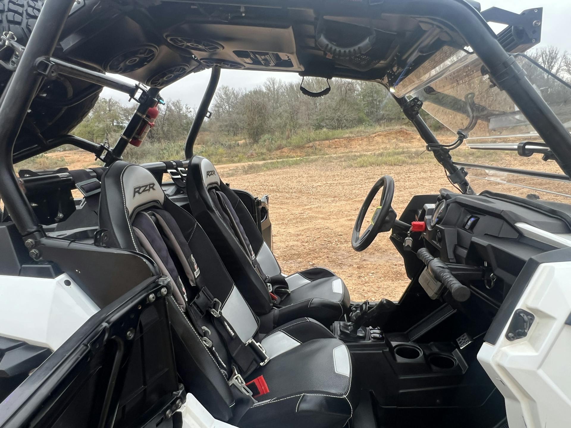 2017 Polaris RZR XP1000 EPS interior thru passenger side