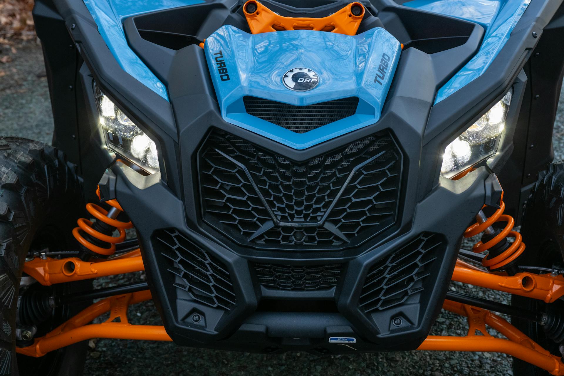 2025 Can-Am Maverick X3 DS Turbo grille detail