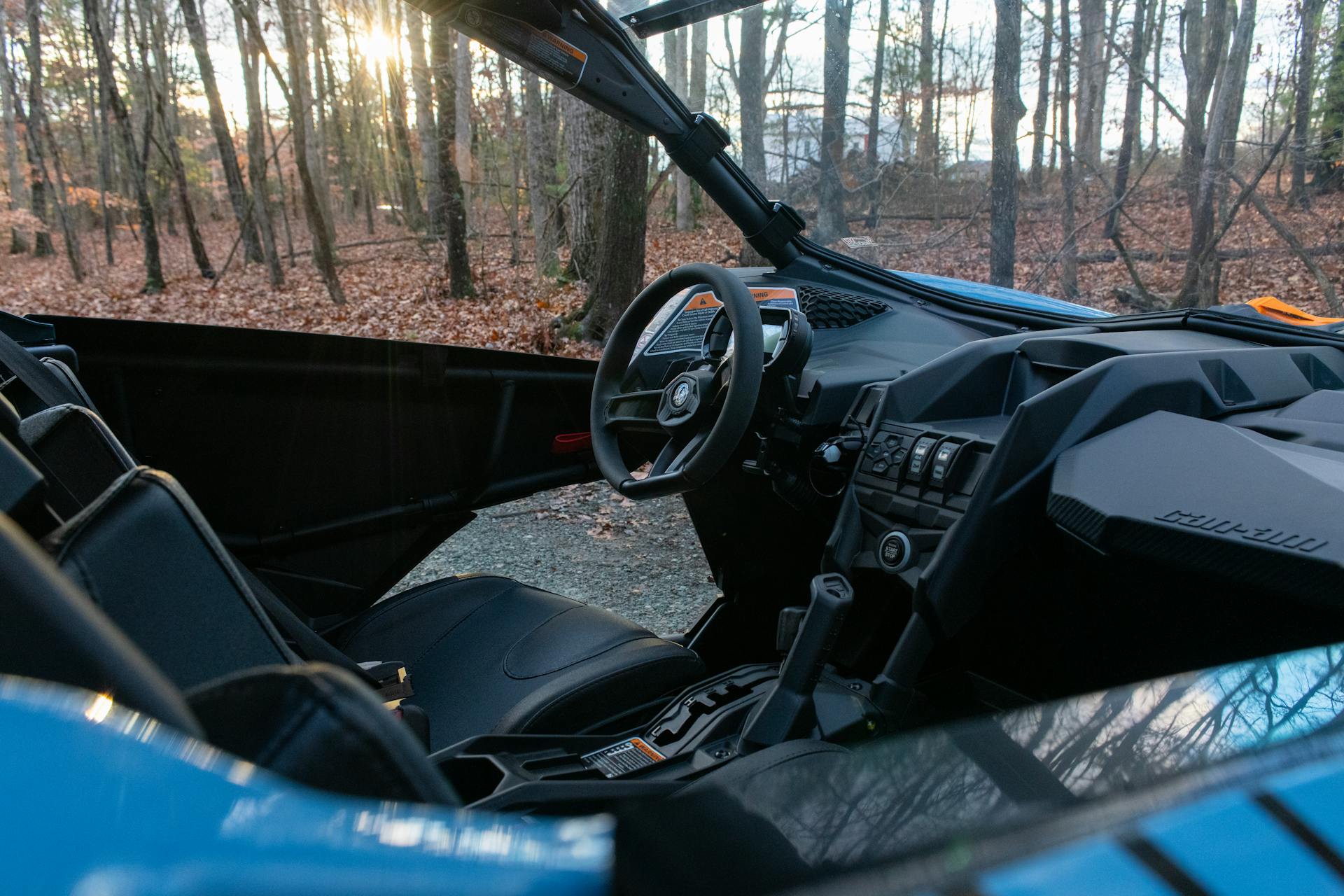 2025 Can-Am Maverick X3 DS Turbo passenger dash