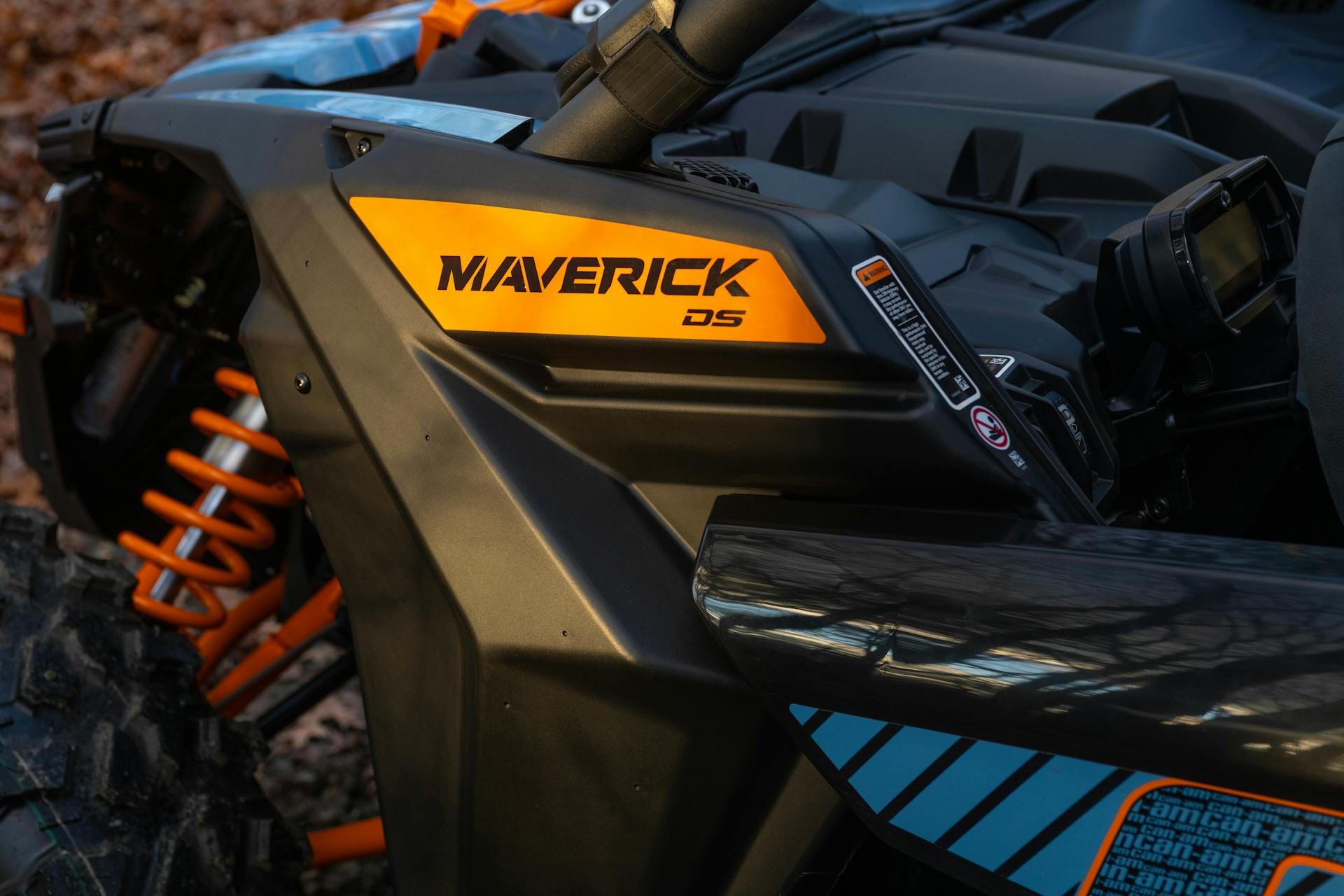 2025 Can-Am Maverick X3 DS Turbo badge detail