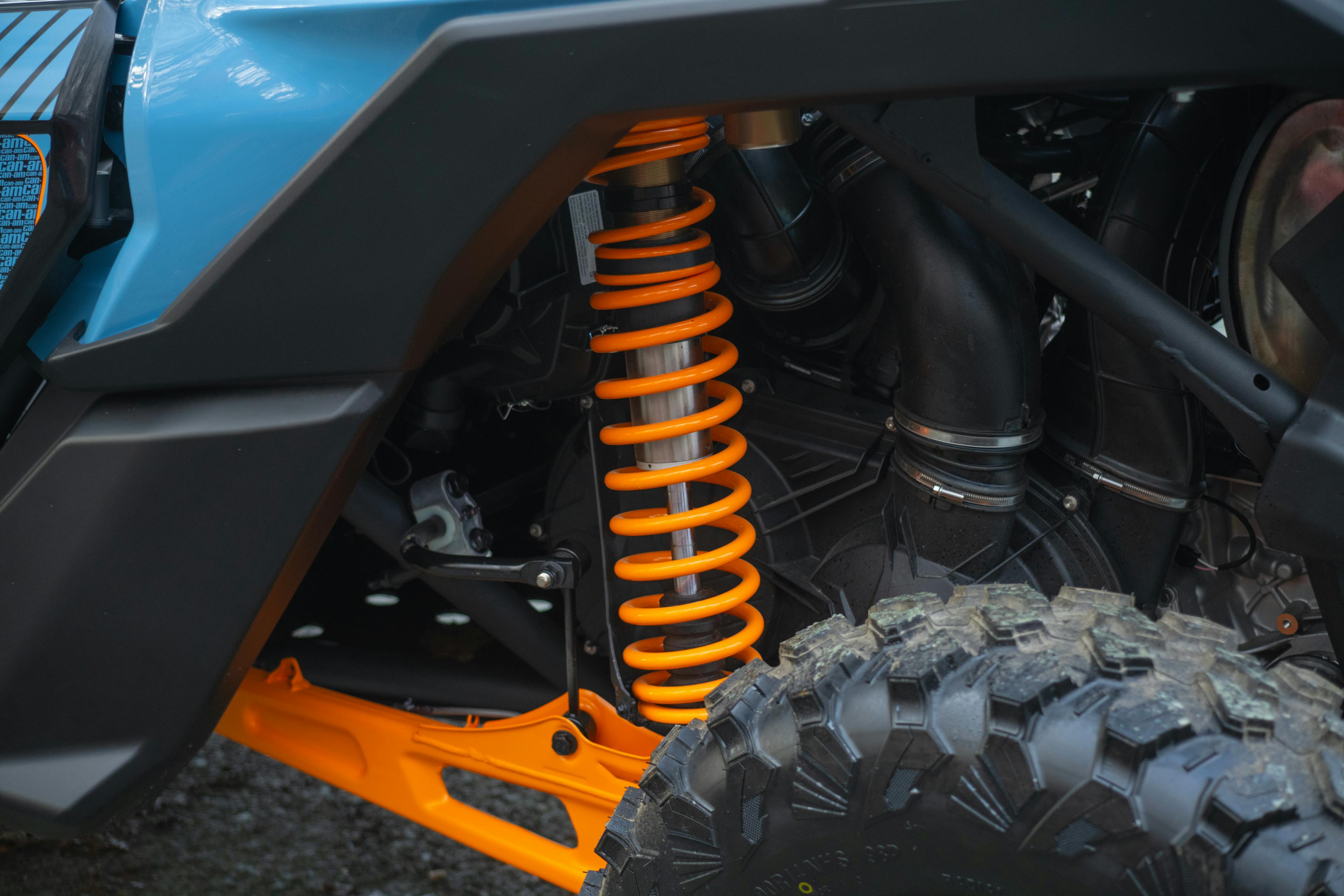 2025 Can-Am Maverick X3 DS Turbo driver rear suspension