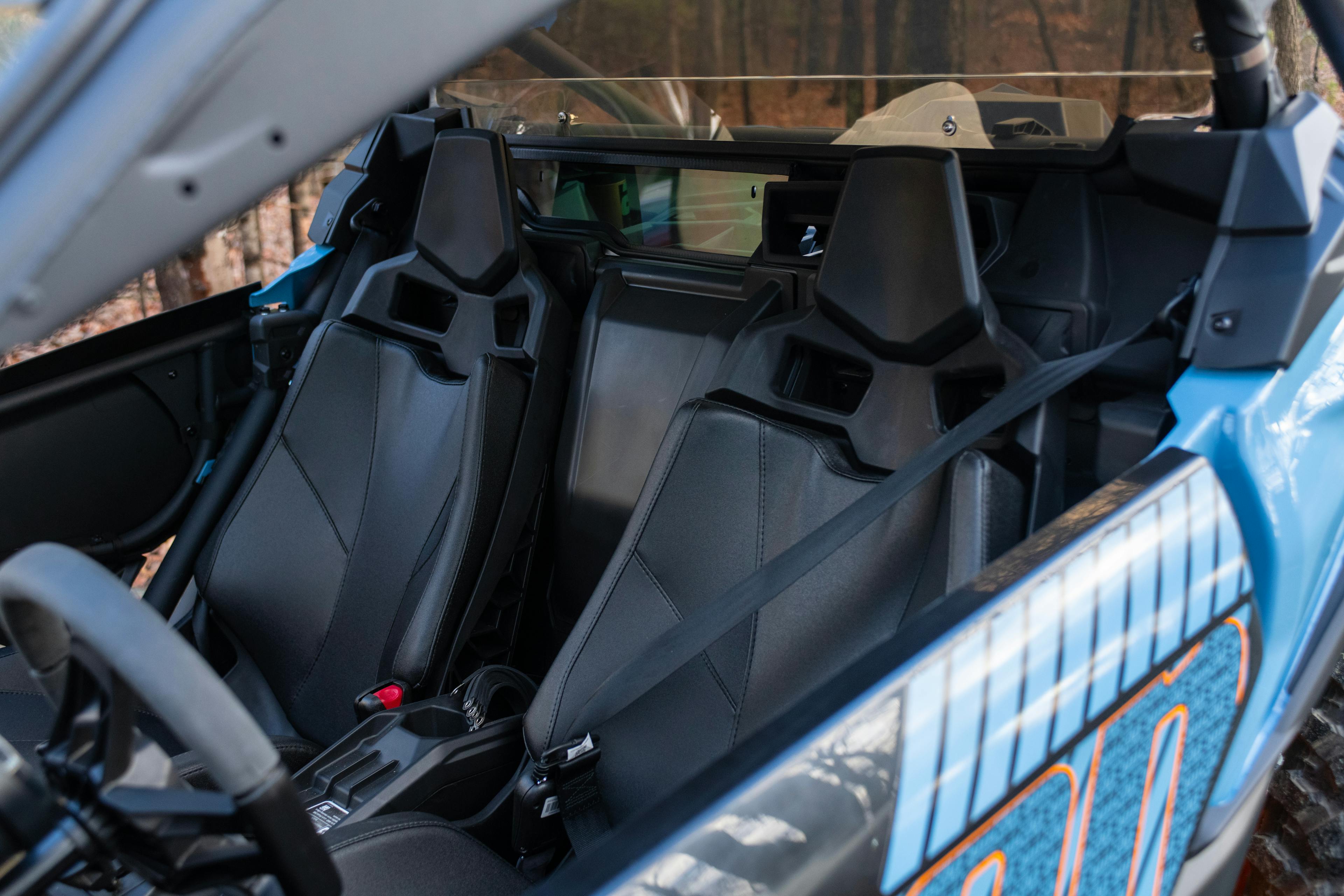 2025 Can-Am Maverick X3 DS Turbo driver side interior