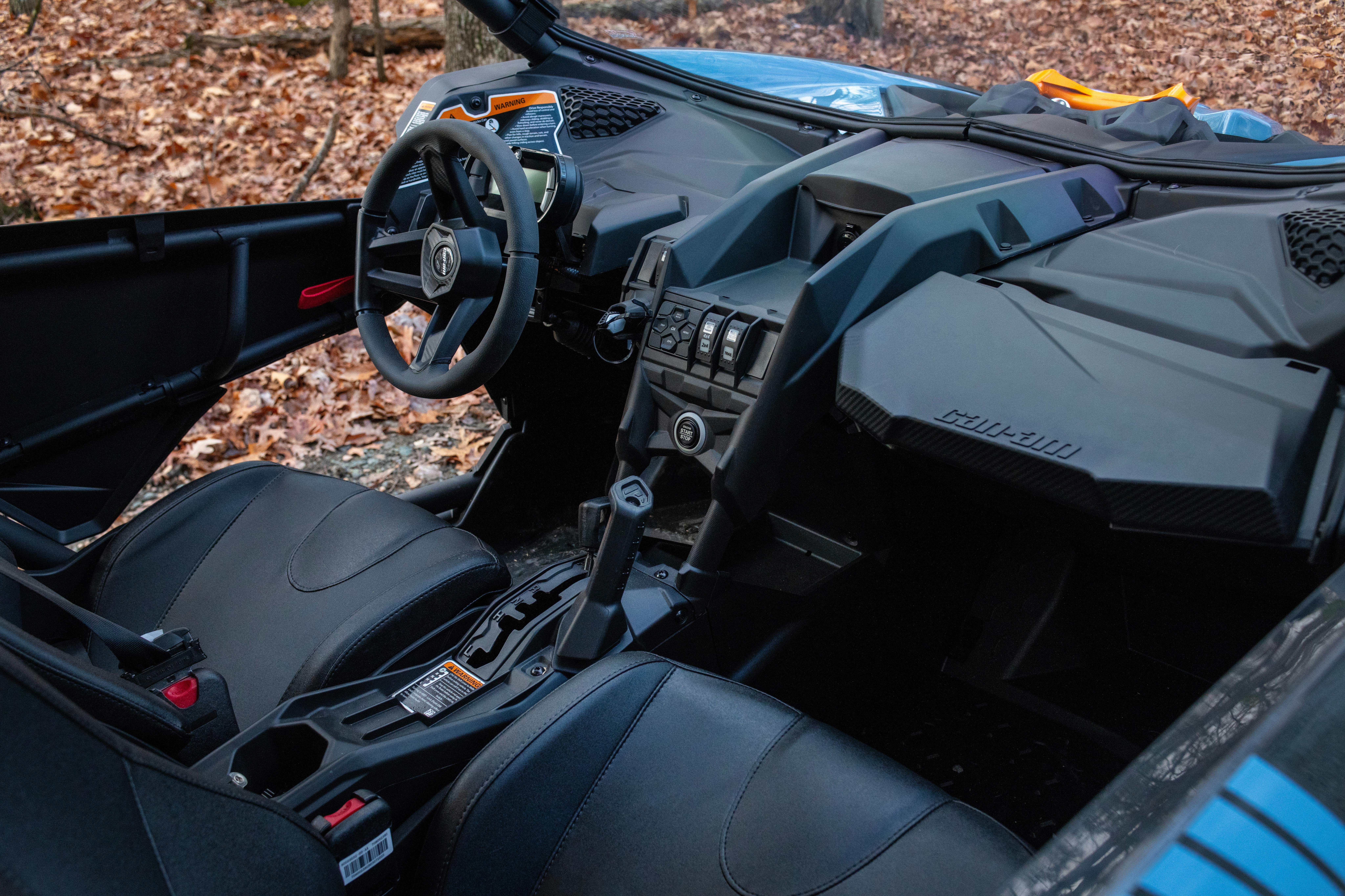 2025 Can-Am Maverick X3 DS Turbo passenger dash 2