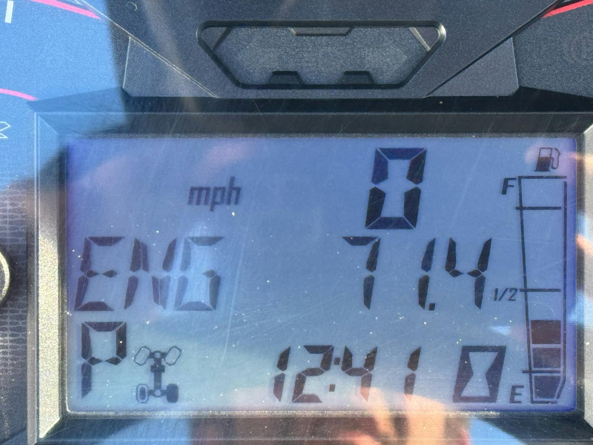 2023 Polaris RZR XP 1000 engine hours