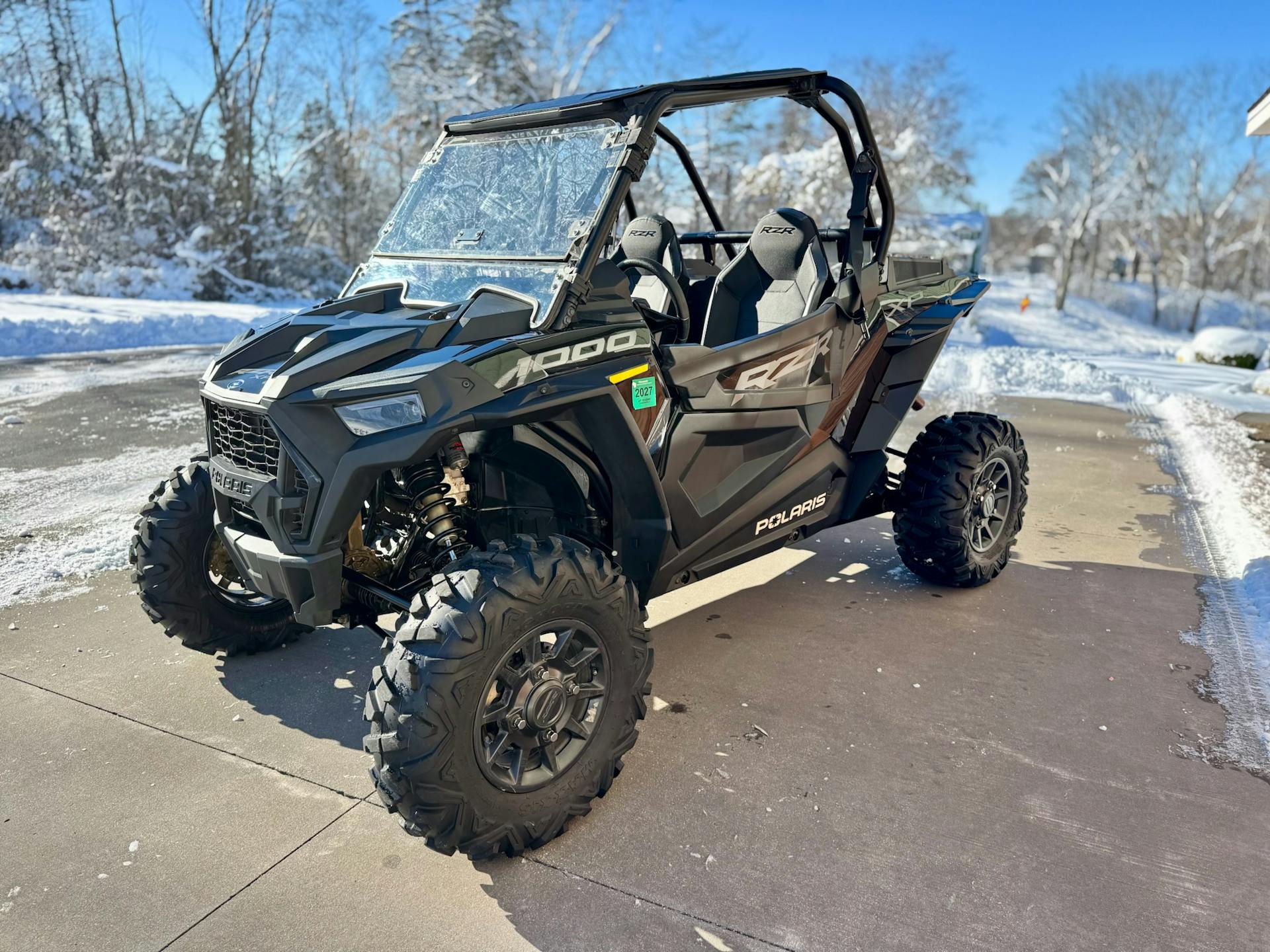 2023 Polaris RZR XP 1000 driver front 3/4