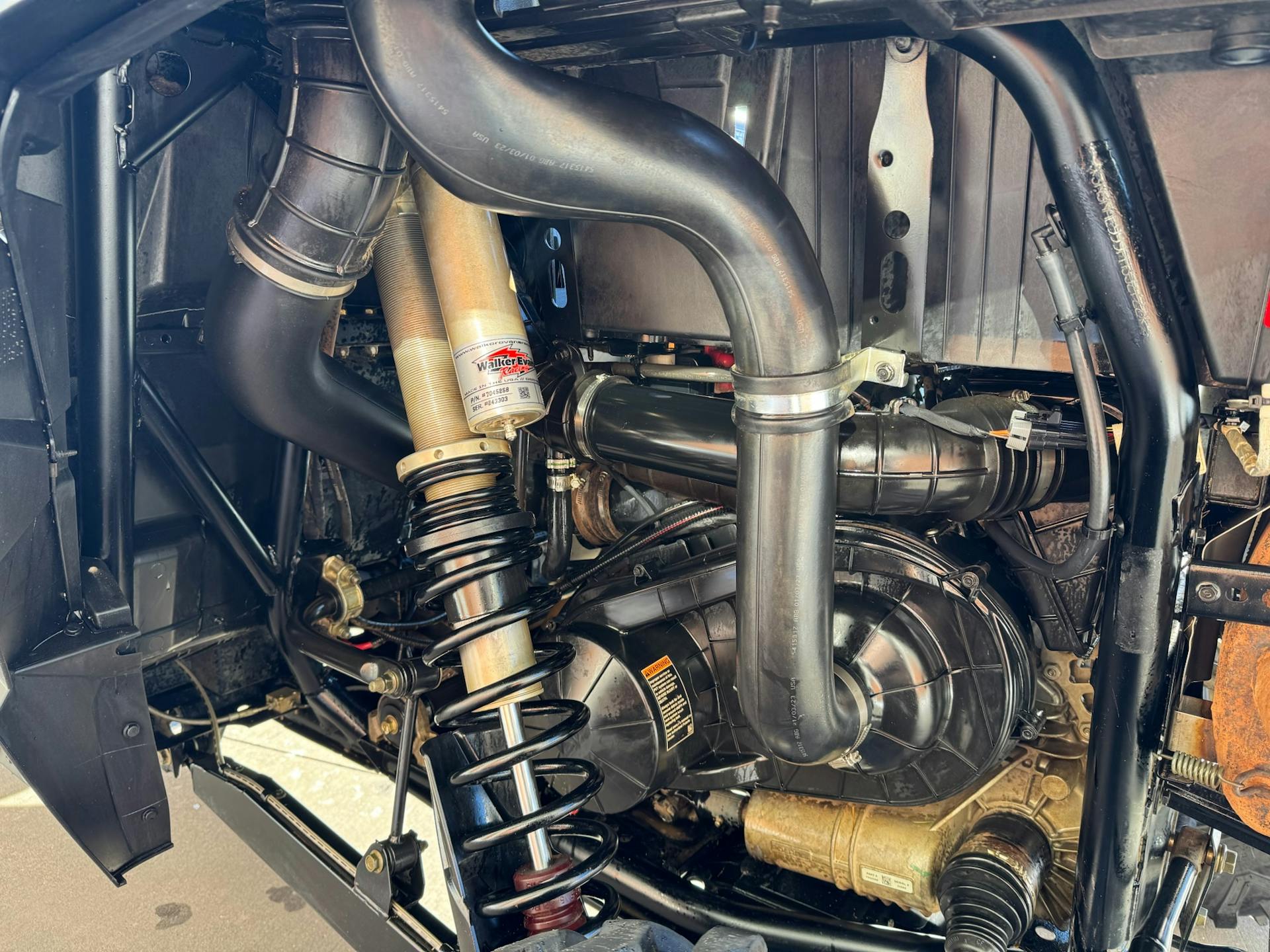 2023 Polaris RZR XP 1000 engine detail