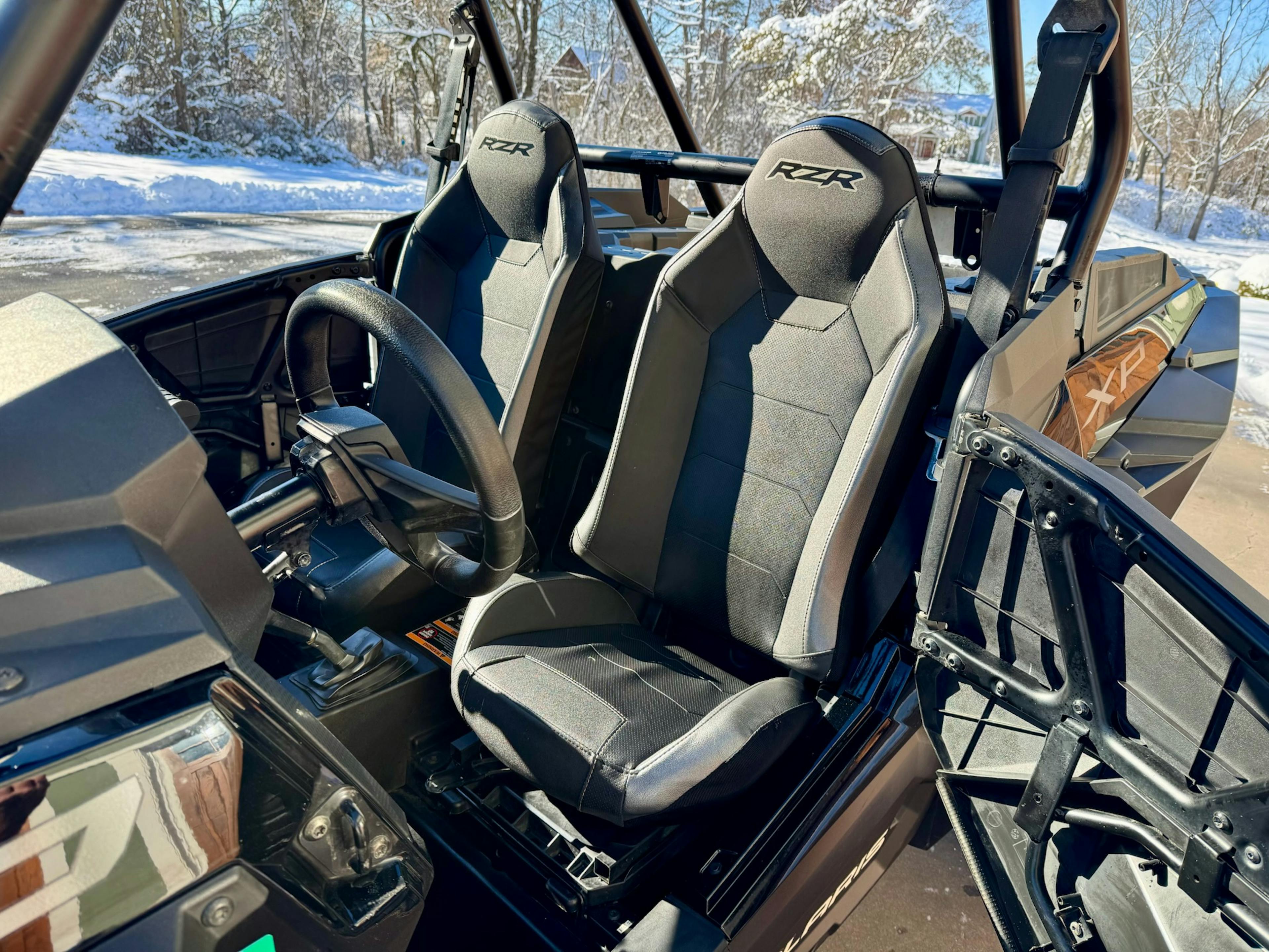 2023 Polaris RZR XP 1000 driver interior high angle