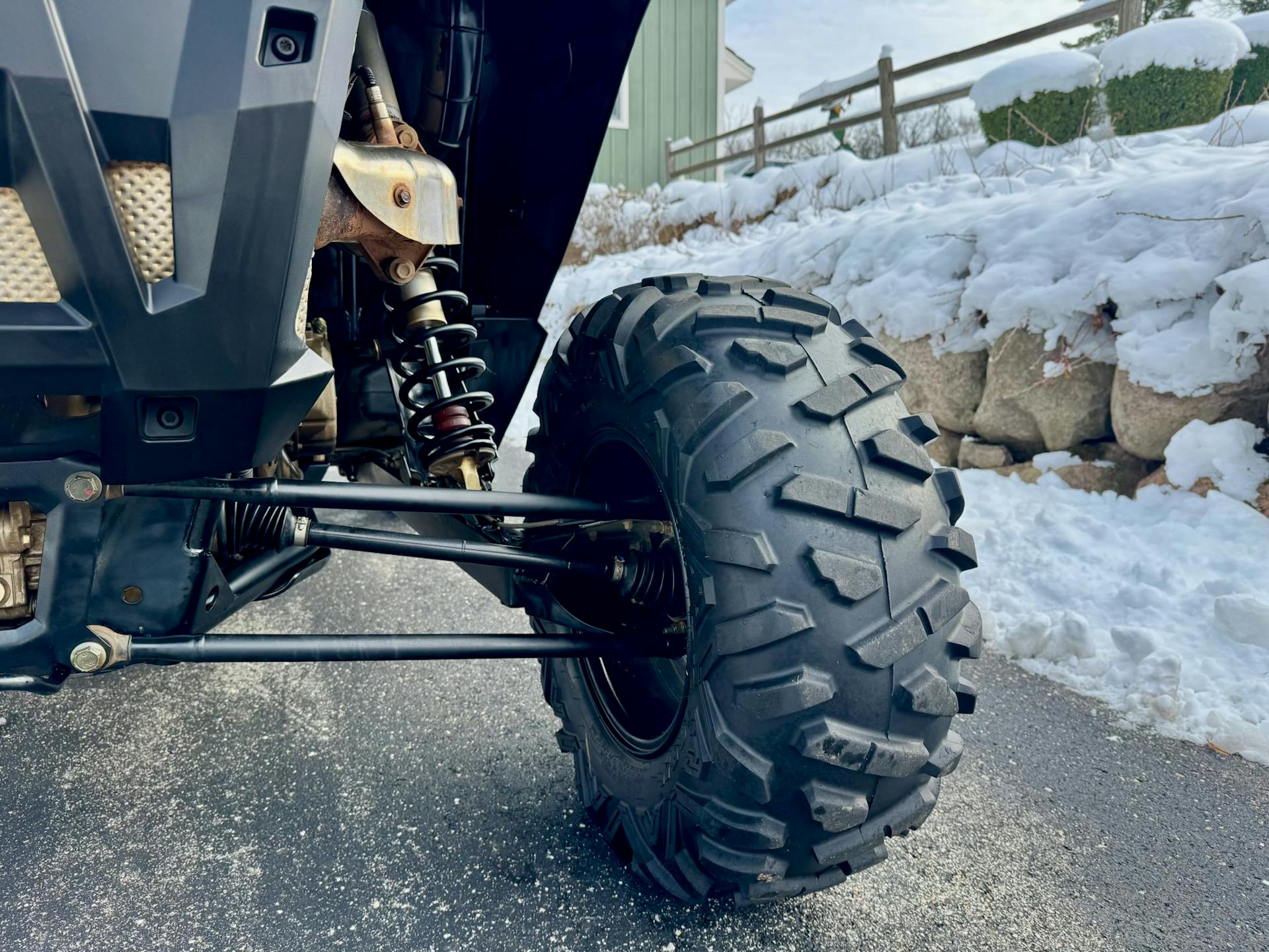 2023 Polaris RZR XP 1000 passenger rear suspension