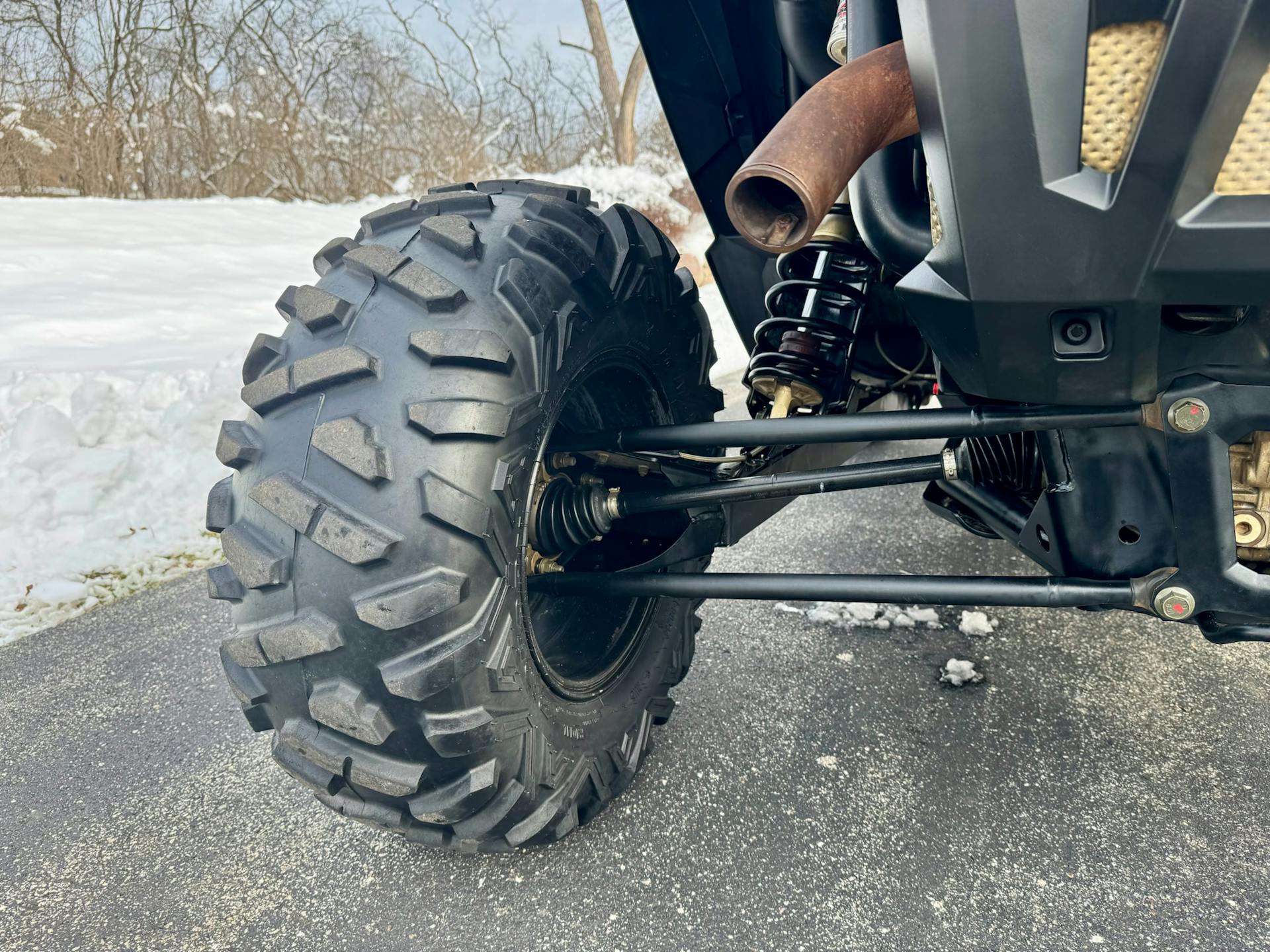 2023 Polaris RZR XP 1000 driver rear suspension