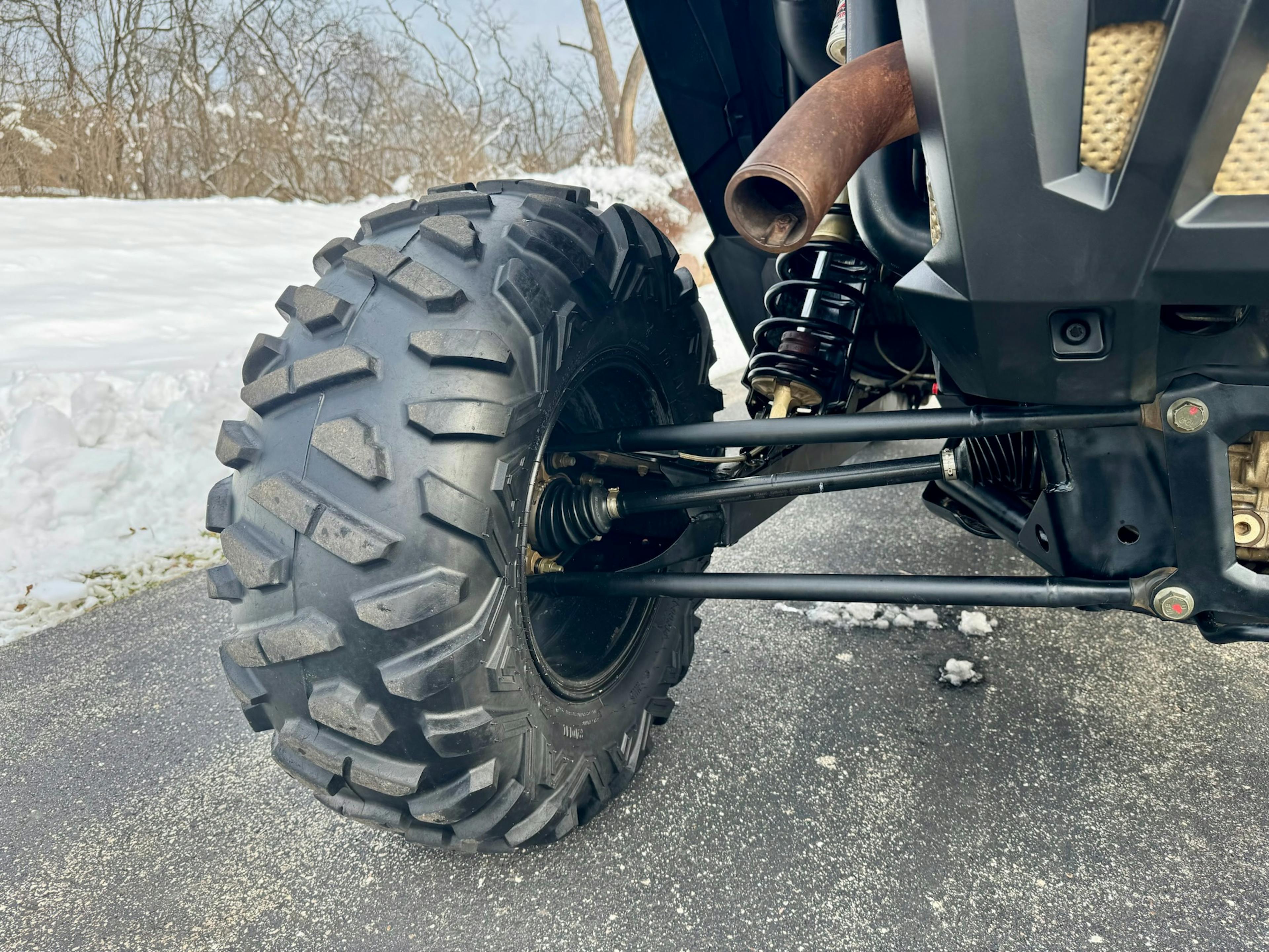 2023 Polaris RZR XP 1000 driver rear suspension