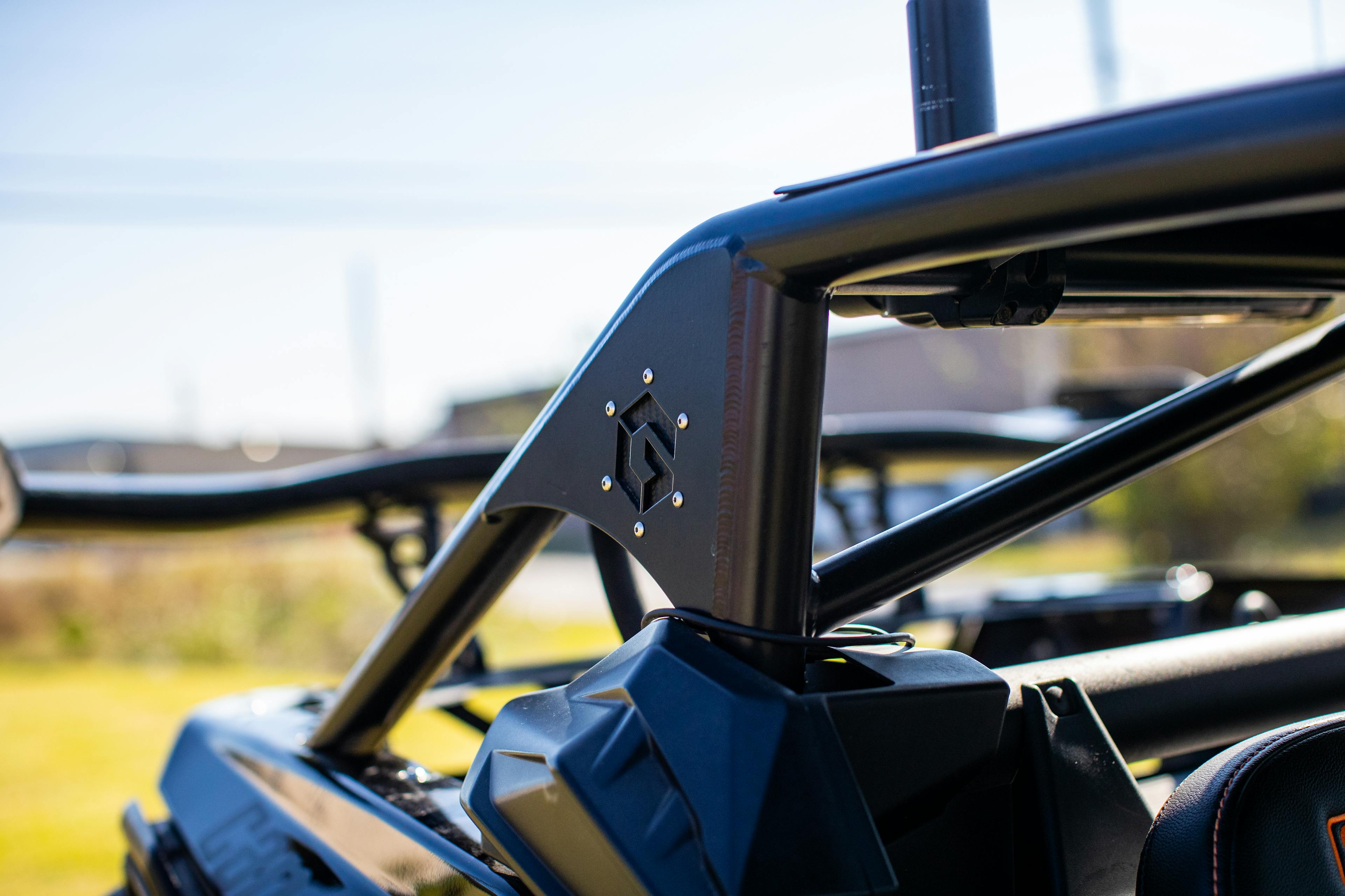 2021 Can-Am Maverick X3 cage detail passenger
