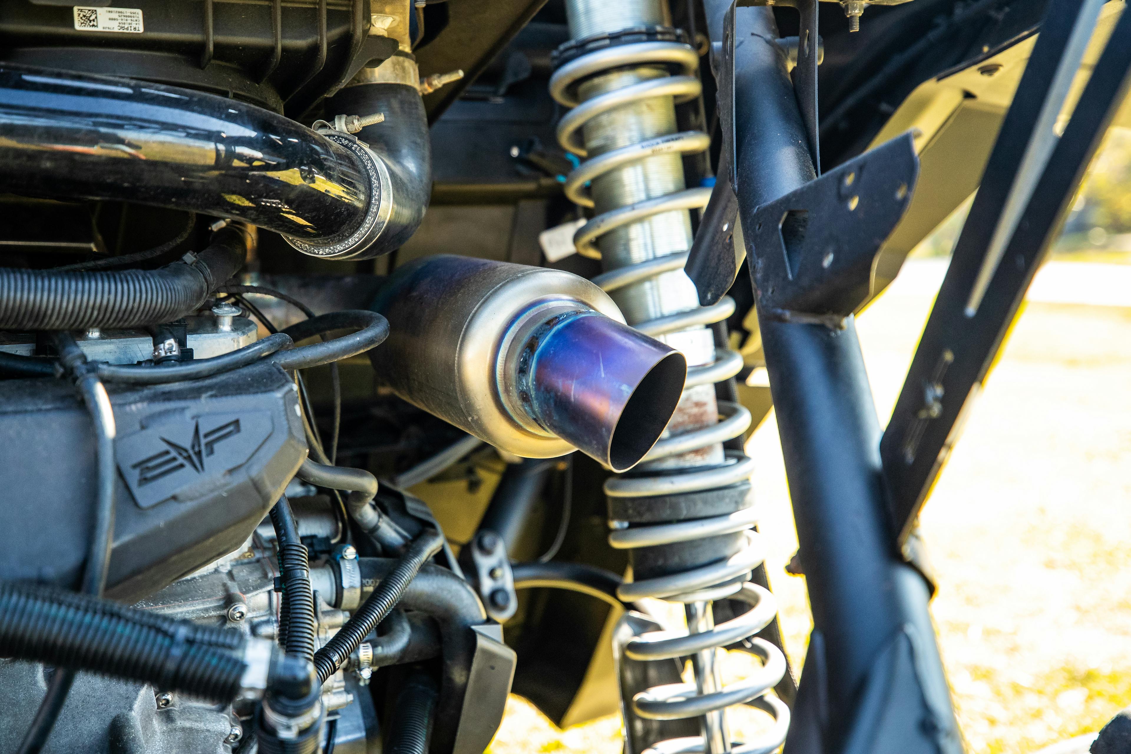 2021 Can-Am Maverick X3 exhaust tip 