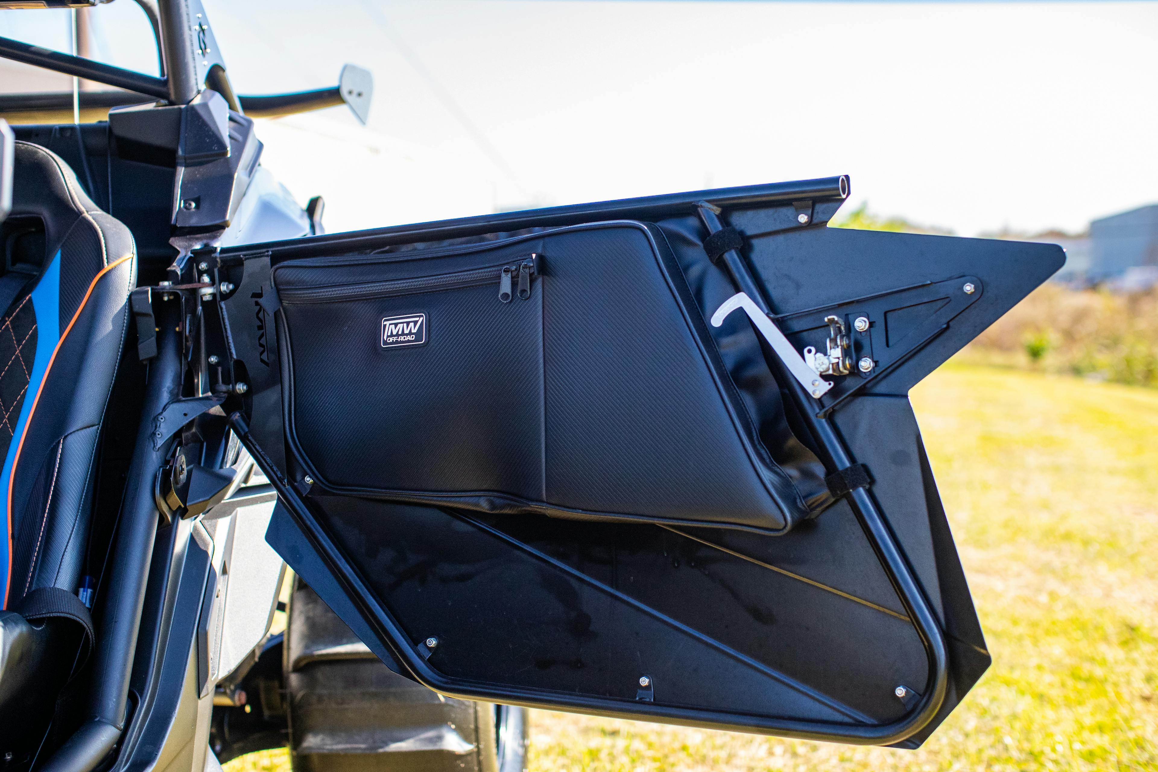 2021 Can-Am Maverick X3 driver door inside