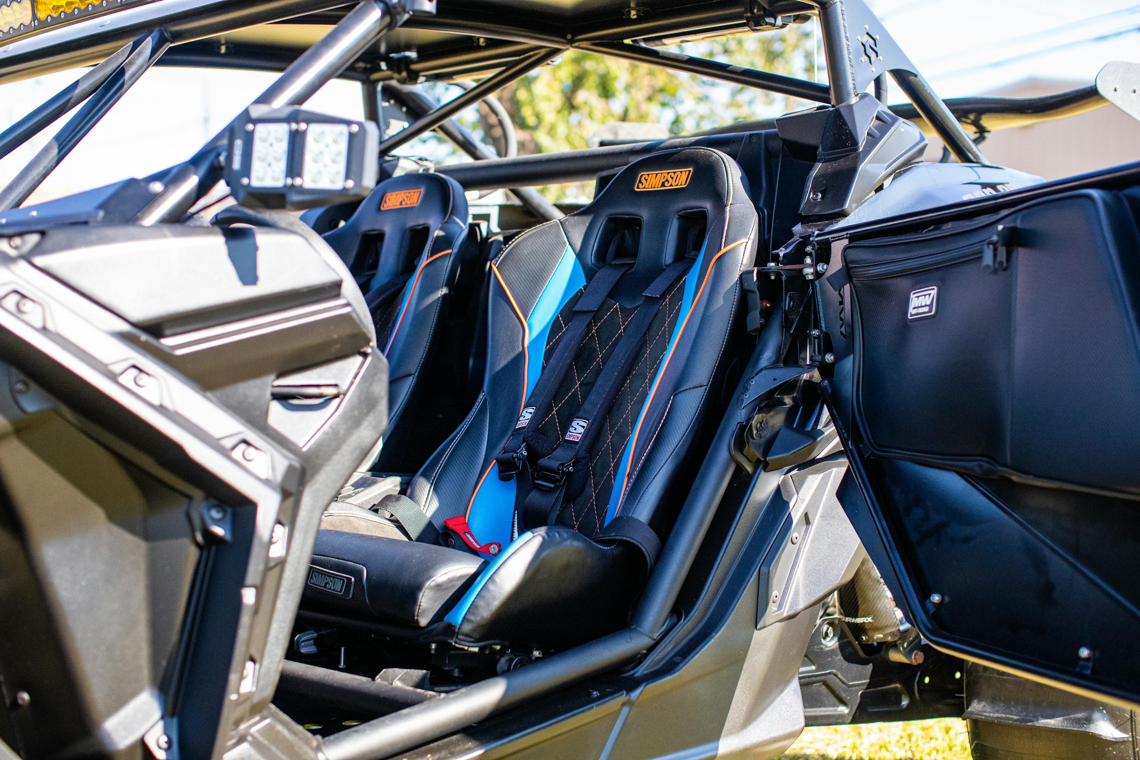 2021 Can-Am Maverick X3 driver seat