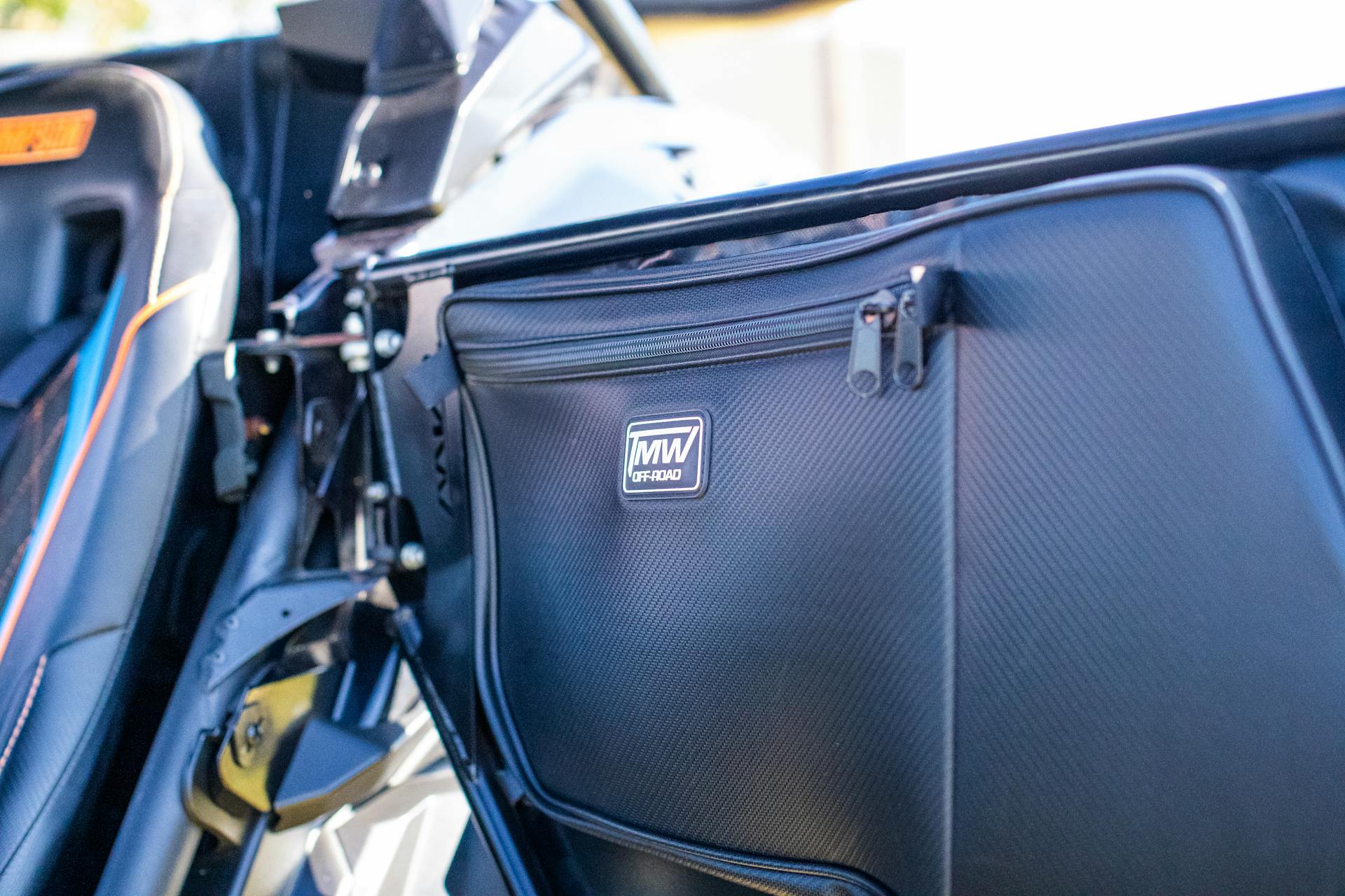 2021 Can-Am Maverick X3 driver door inside close