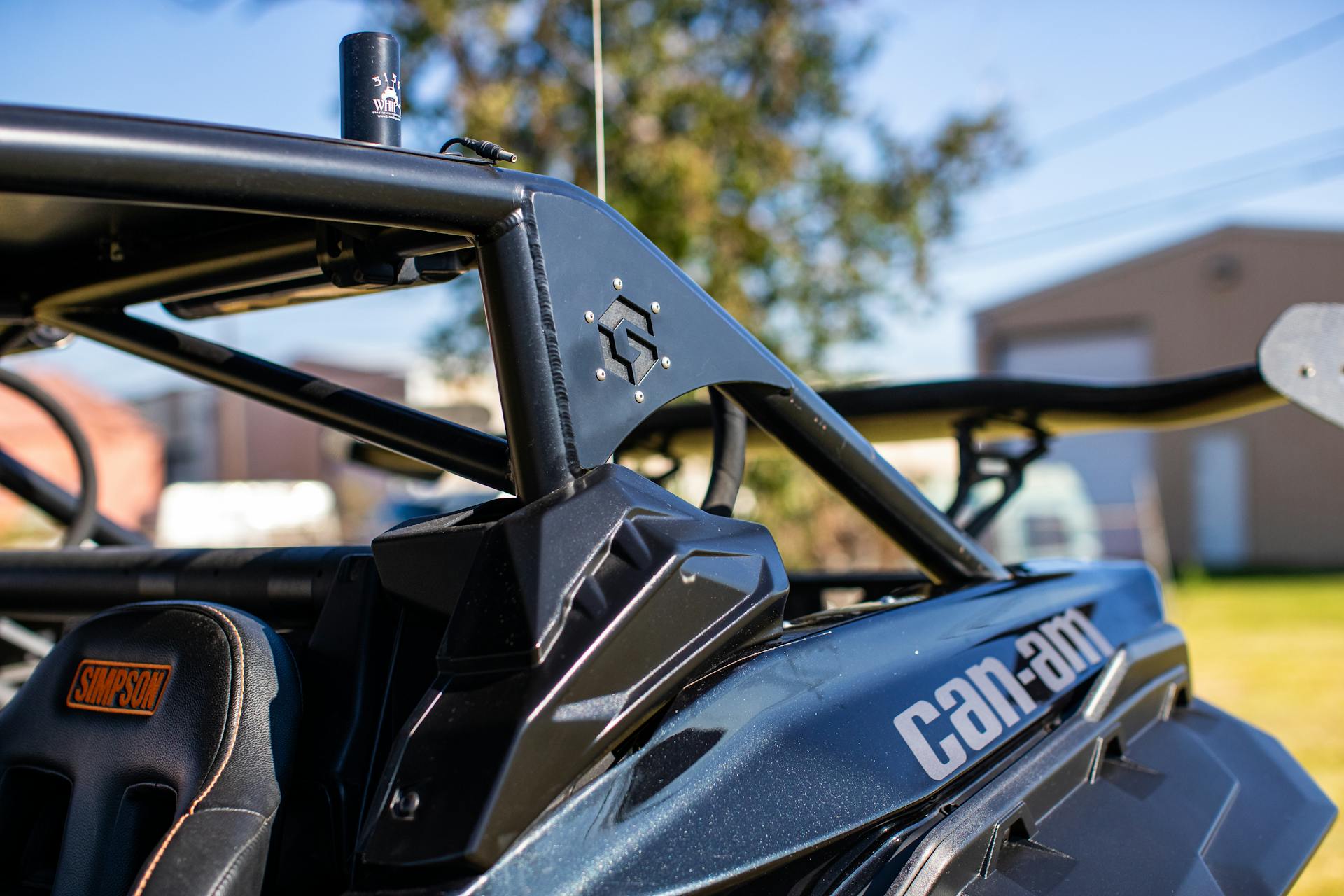2021 Can-Am Maverick X3 cage detail
