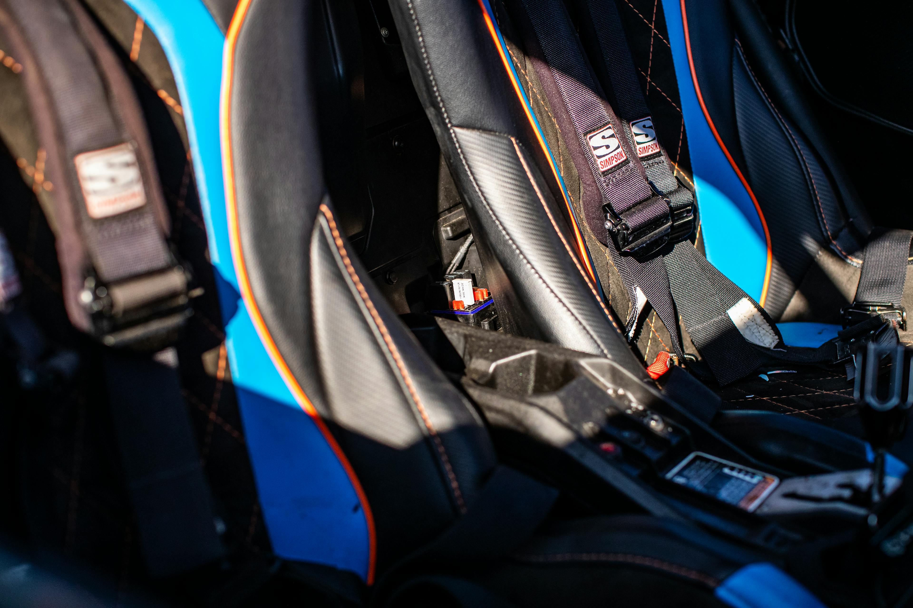 2021 Can-Am Maverick X3 passenger side interior detail