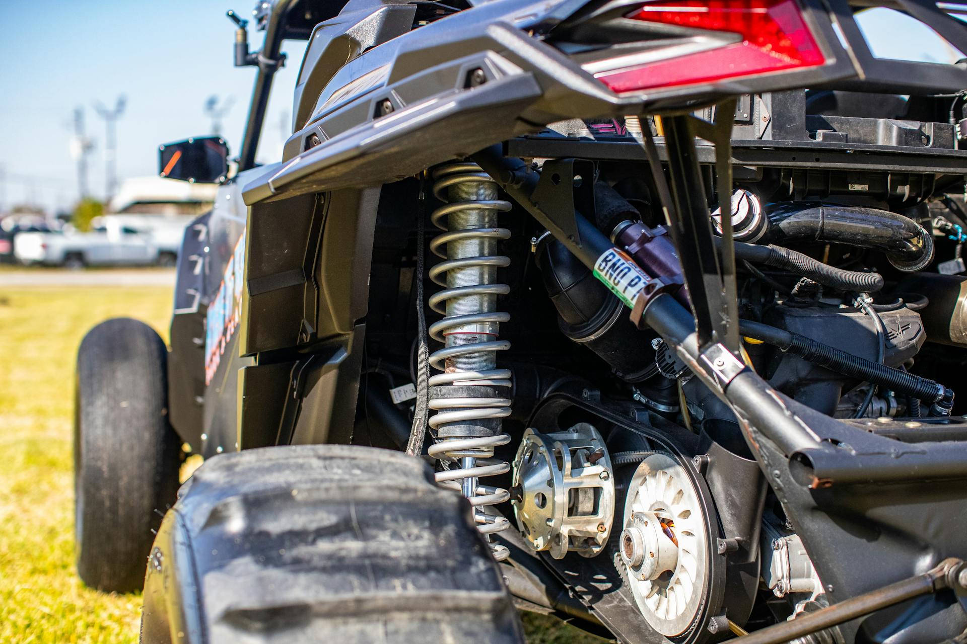 2021 Can-Am Maverick X3 driver rear corner/shock