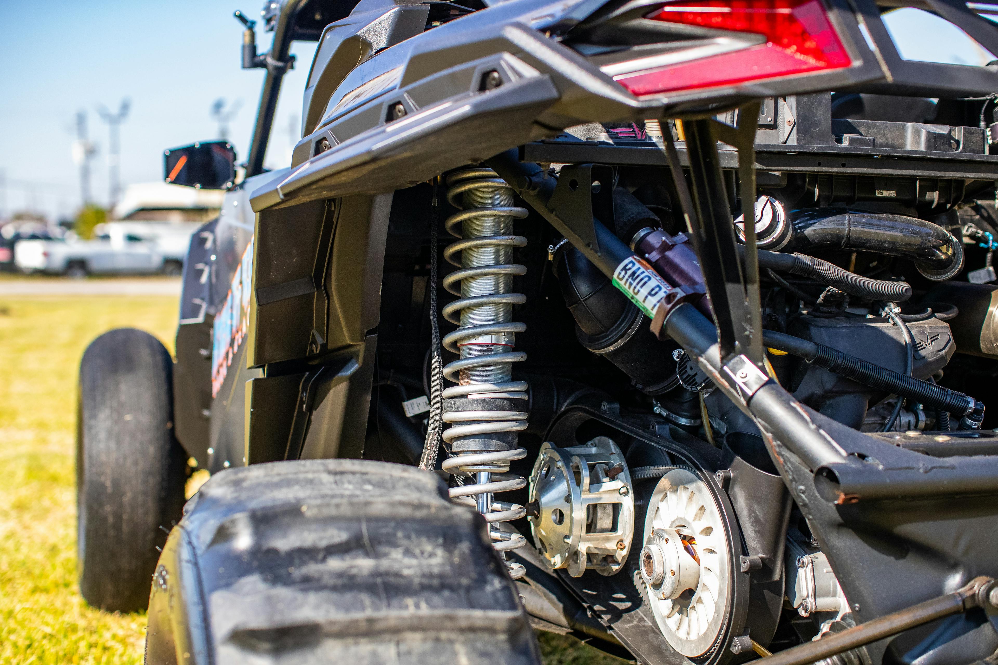 2021 Can-Am Maverick X3 driver rear corner/shock