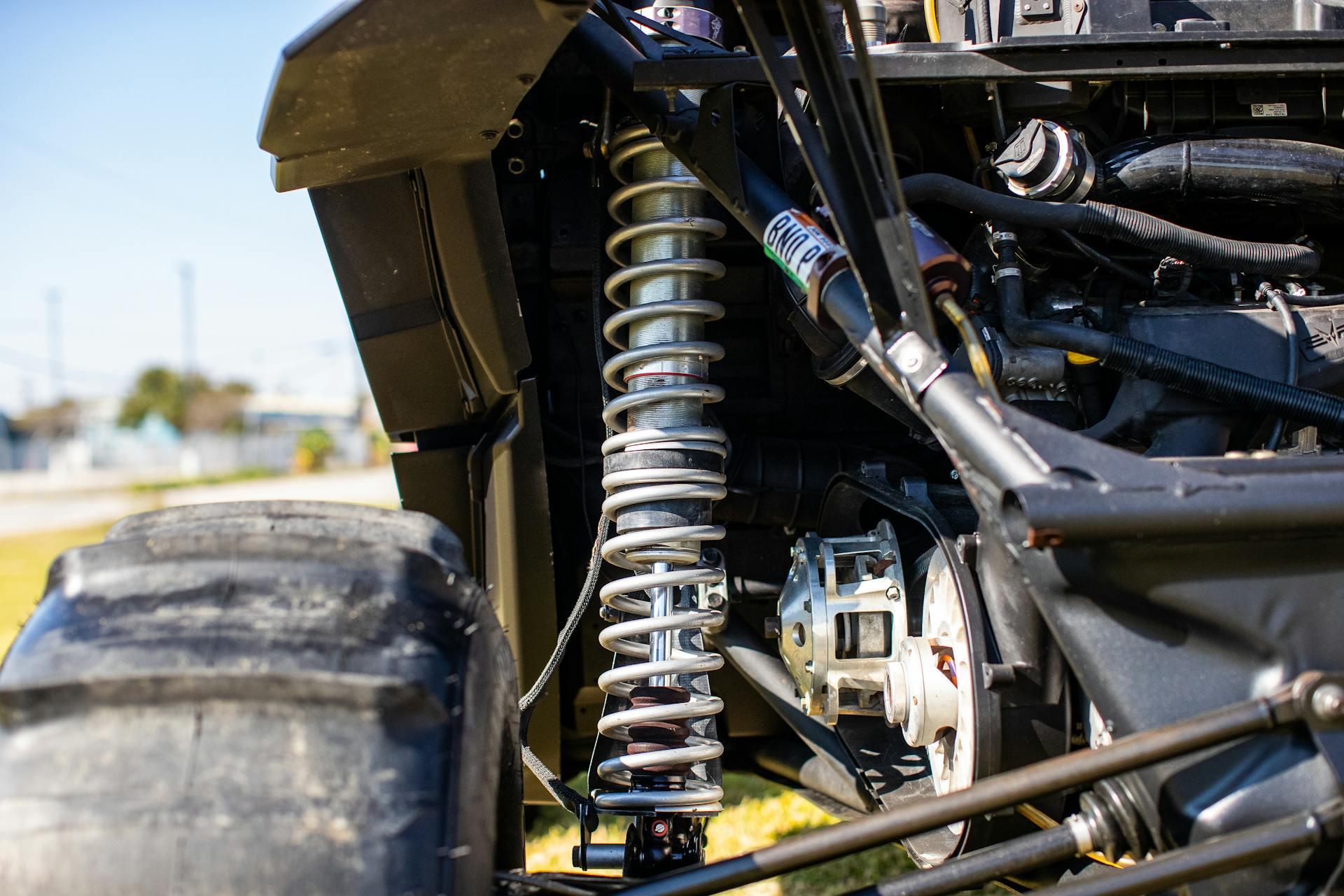 2021 Can-Am Maverick X3 driver rear shock