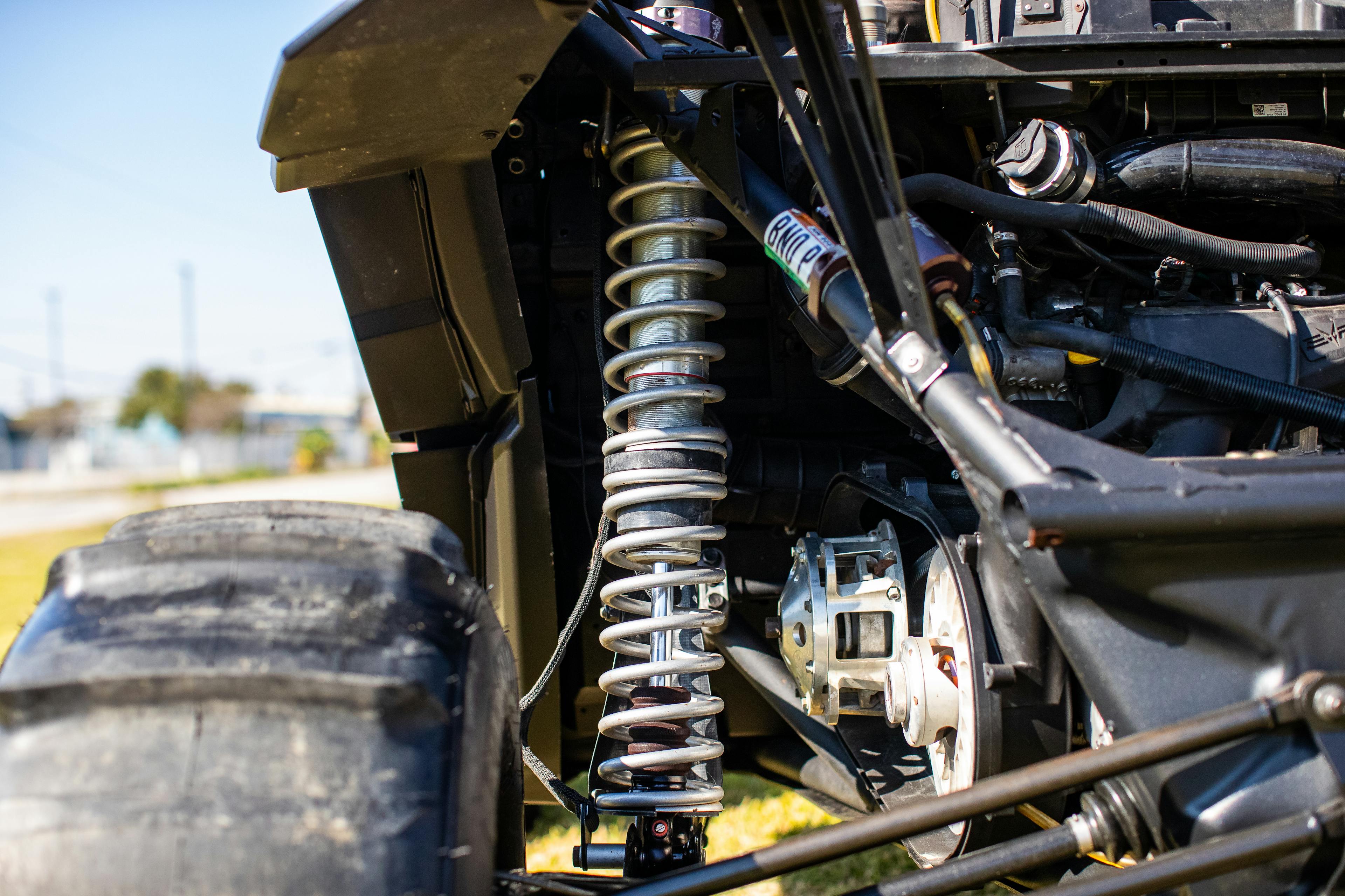 2021 Can-Am Maverick X3 driver rear shock