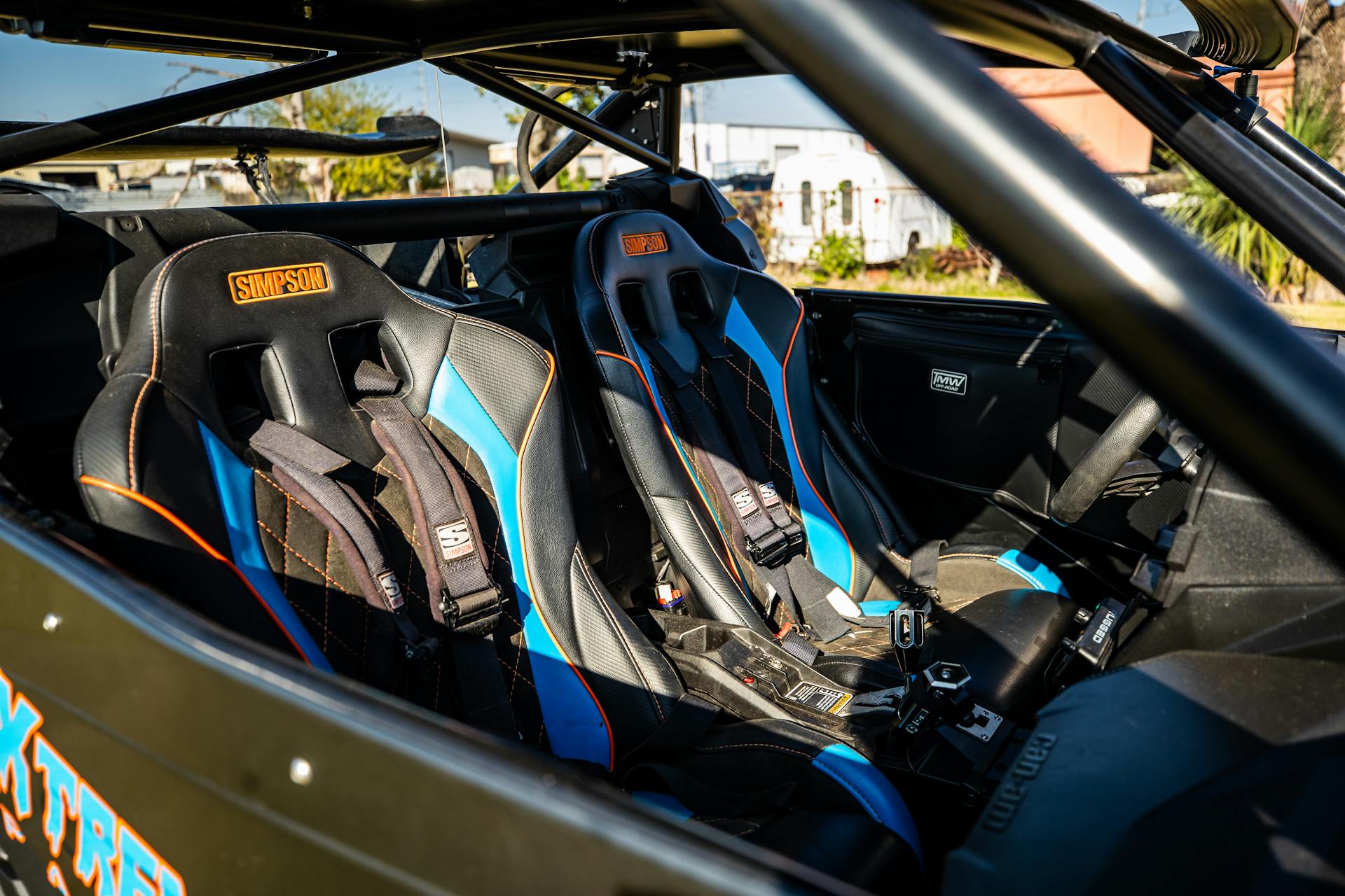 2021 Can-Am Maverick X3 passenger side interior