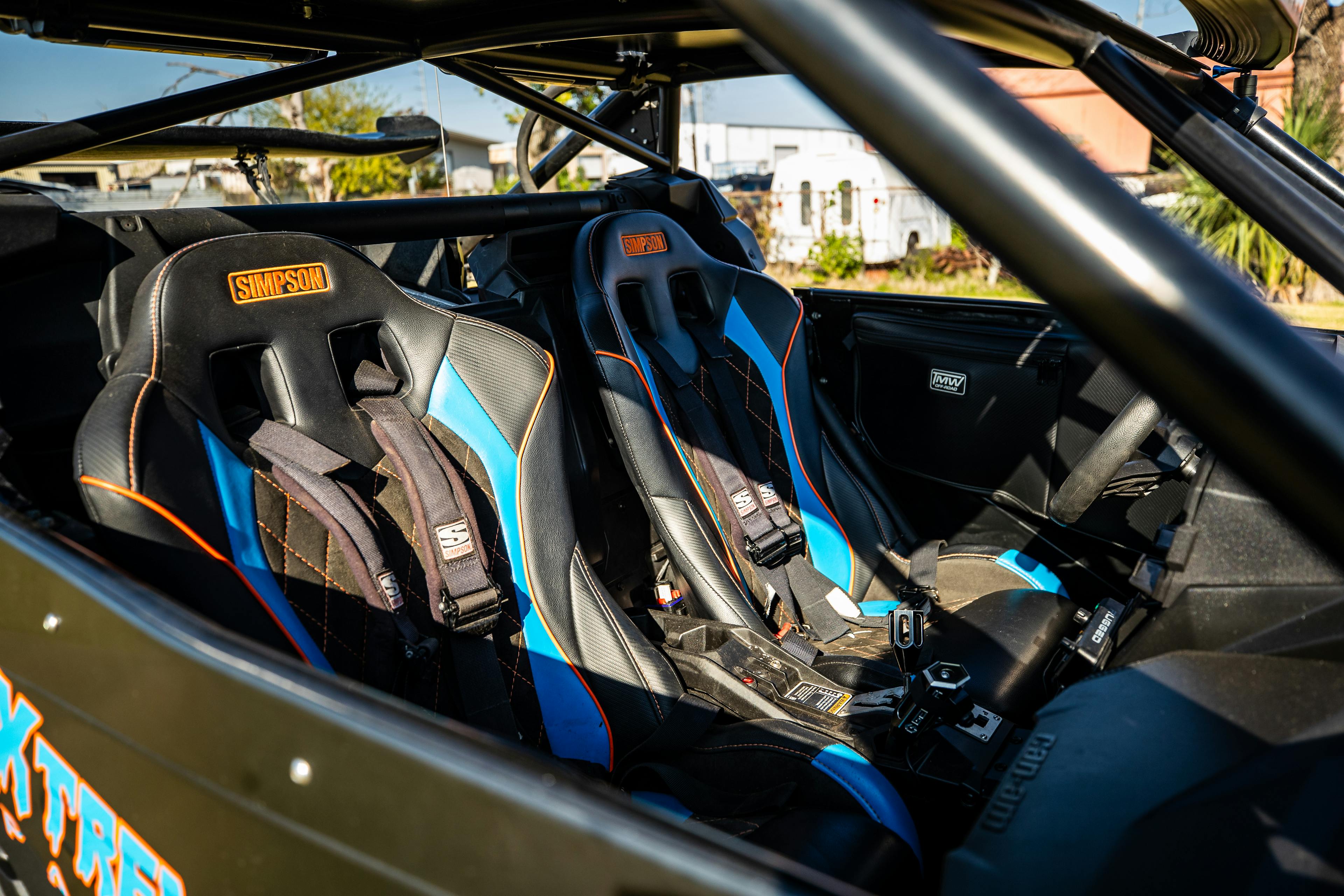 2021 Can-Am Maverick X3 passenger side interior