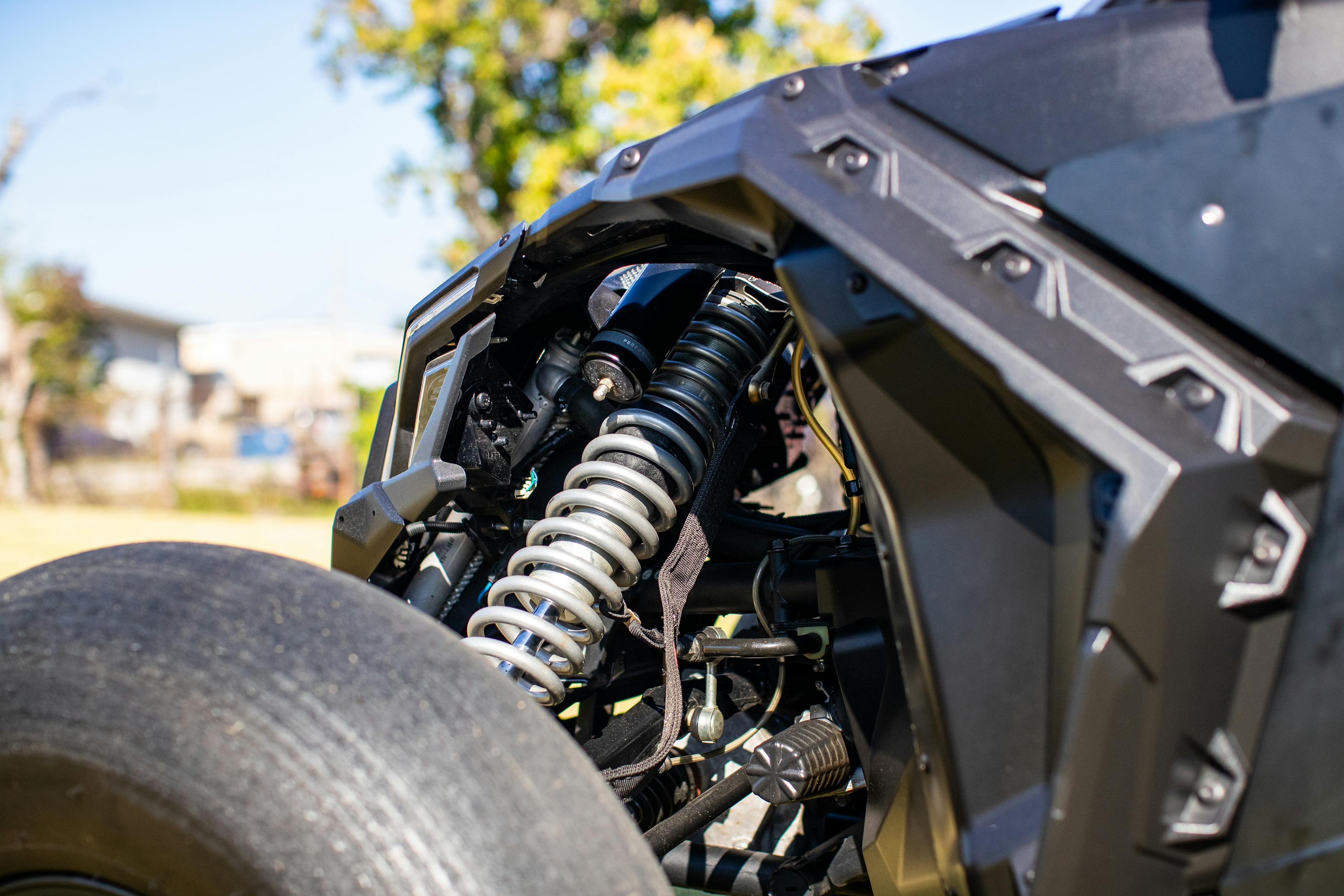 2021 Can-Am Maverick X3 driver front suspension